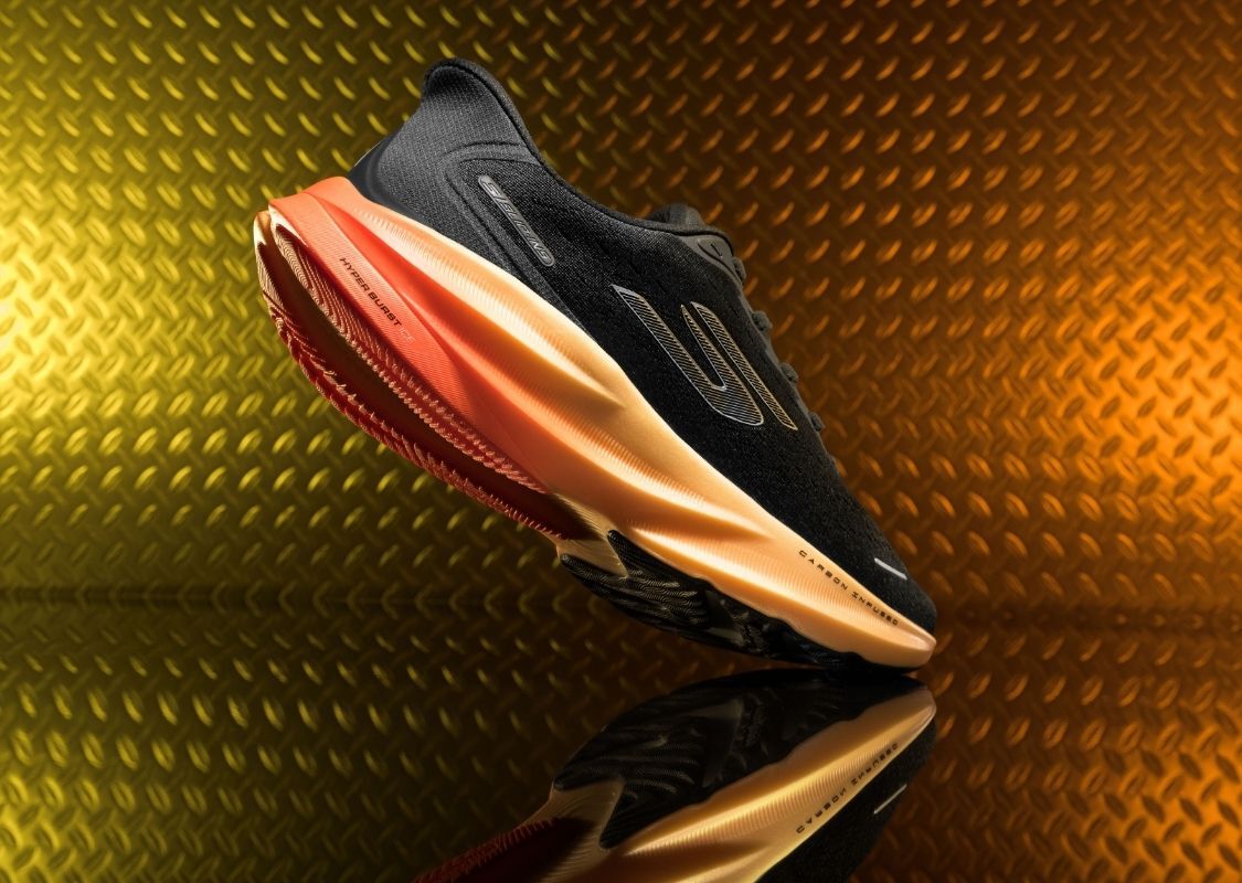 aero orange sole shoe