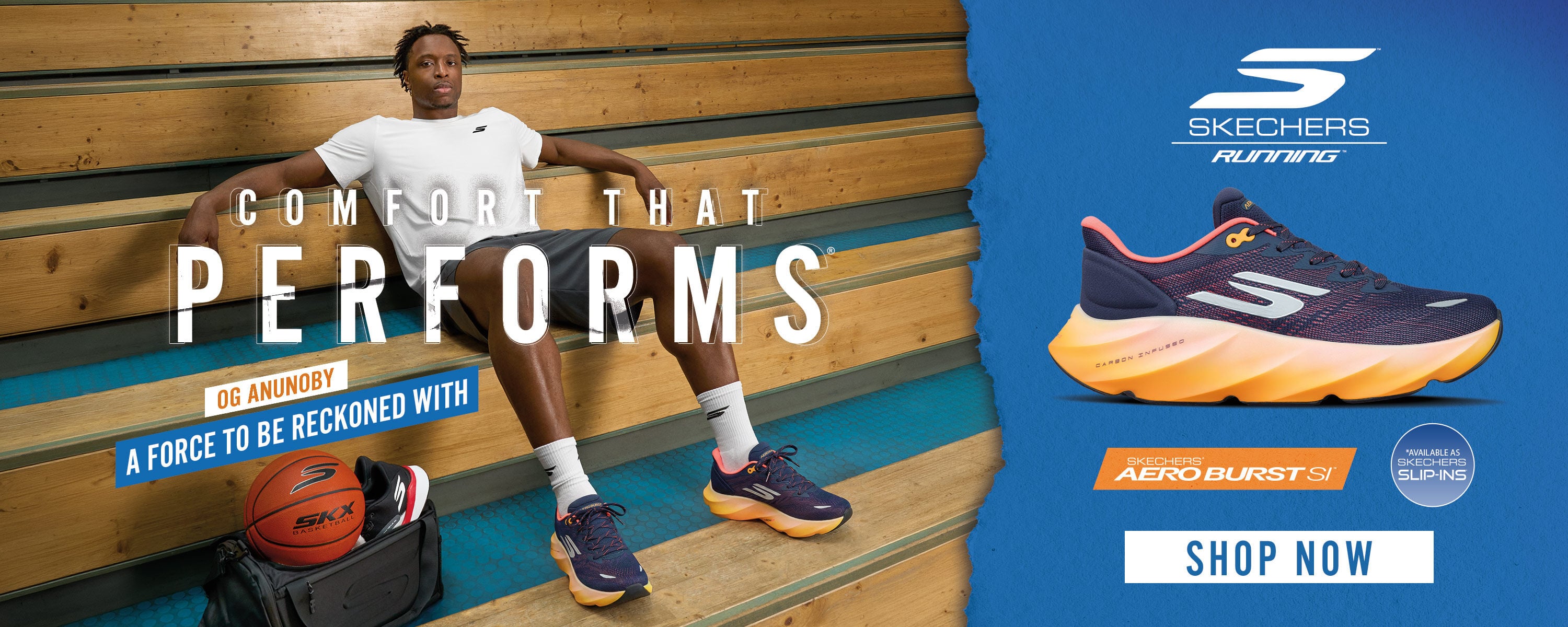 OG Anunoby Skechers Aero Running Shoes