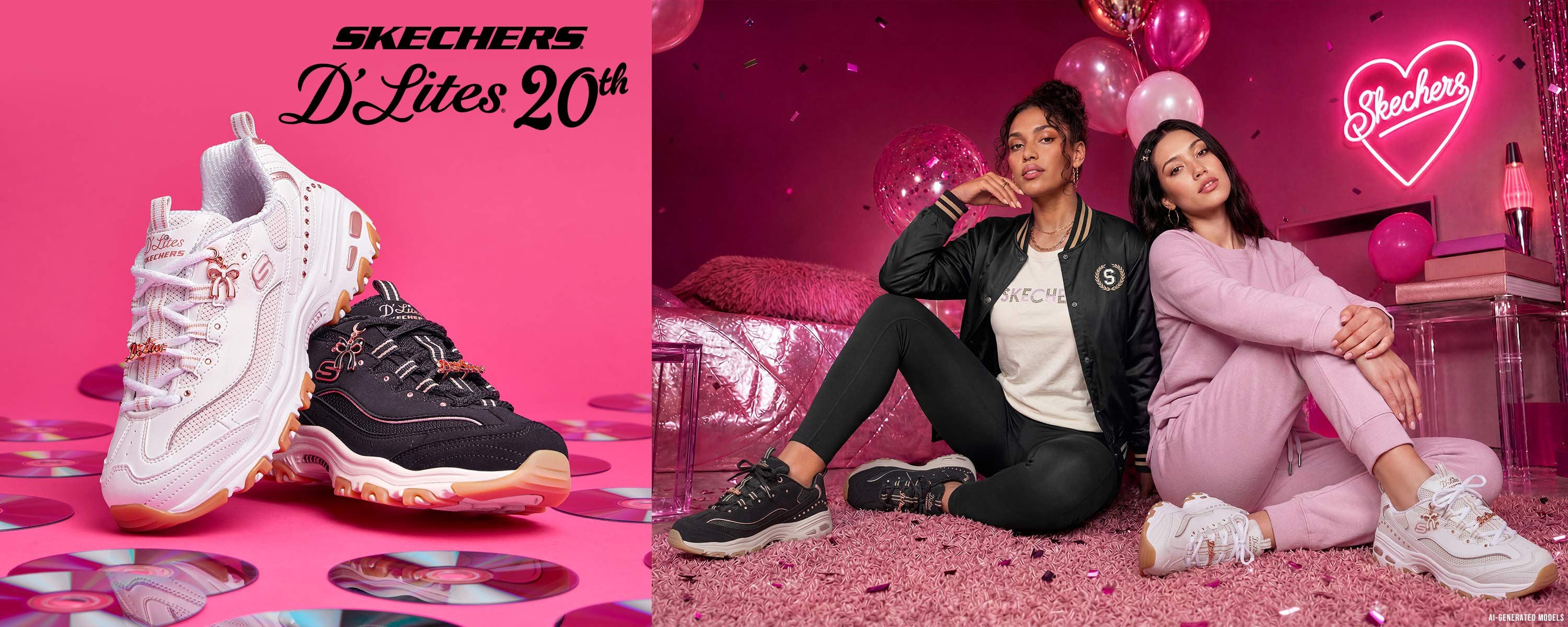 Skechers D'Lites 20th Anniversary - Shop Now