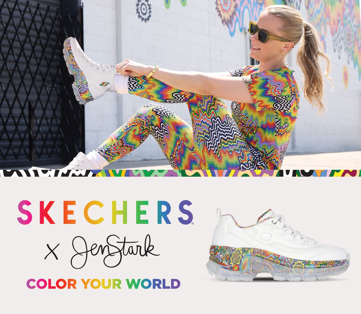 Skechers x Jen Stark
