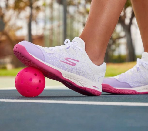 Skechers infallible trainers on sale ladies