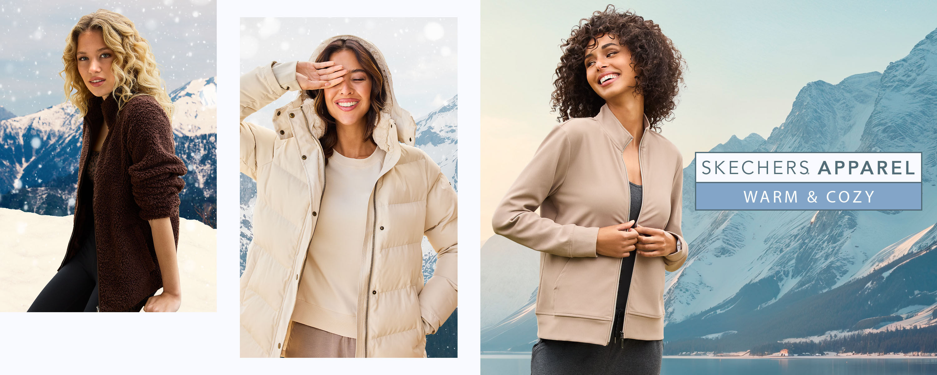 skechers warm & cozy apparel
