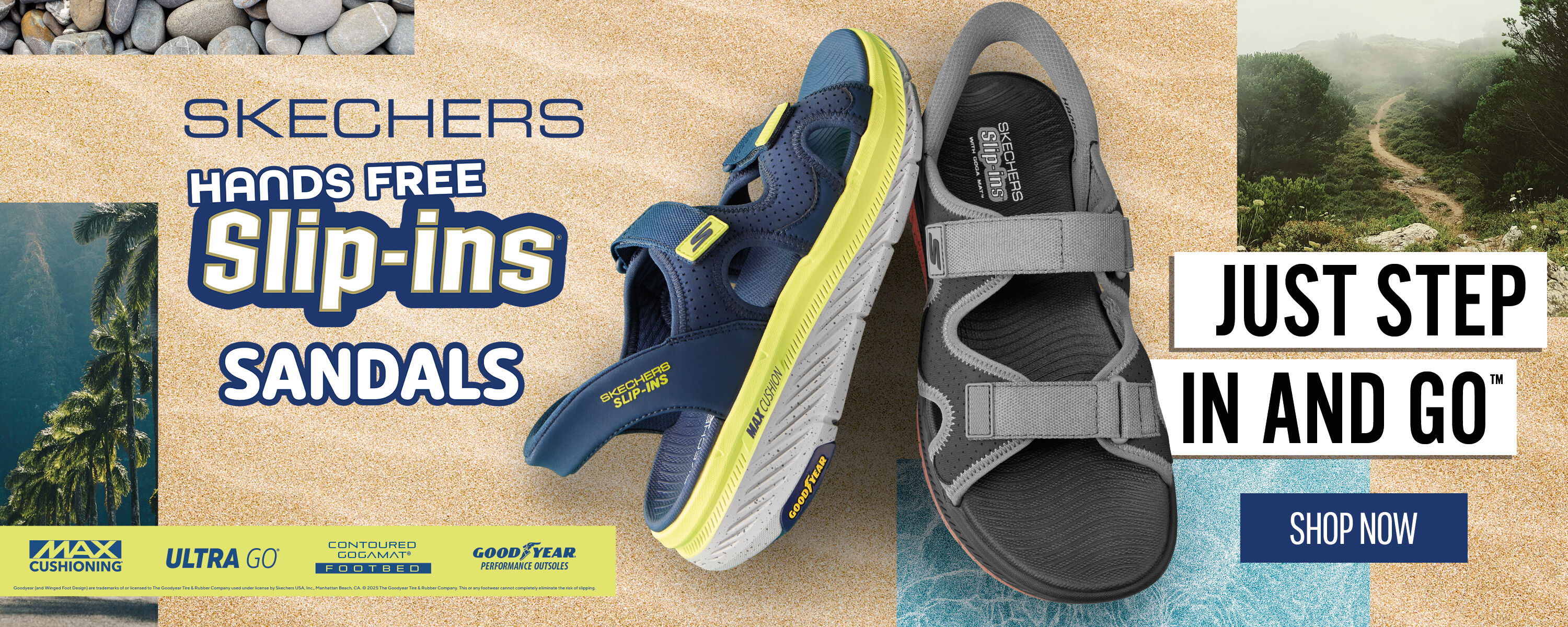 Skechers Slip-in Sandals - SHOP NOW