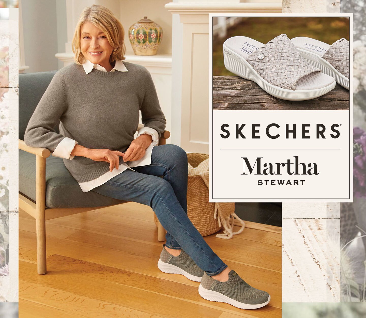 Skechers x Martha Stewart
