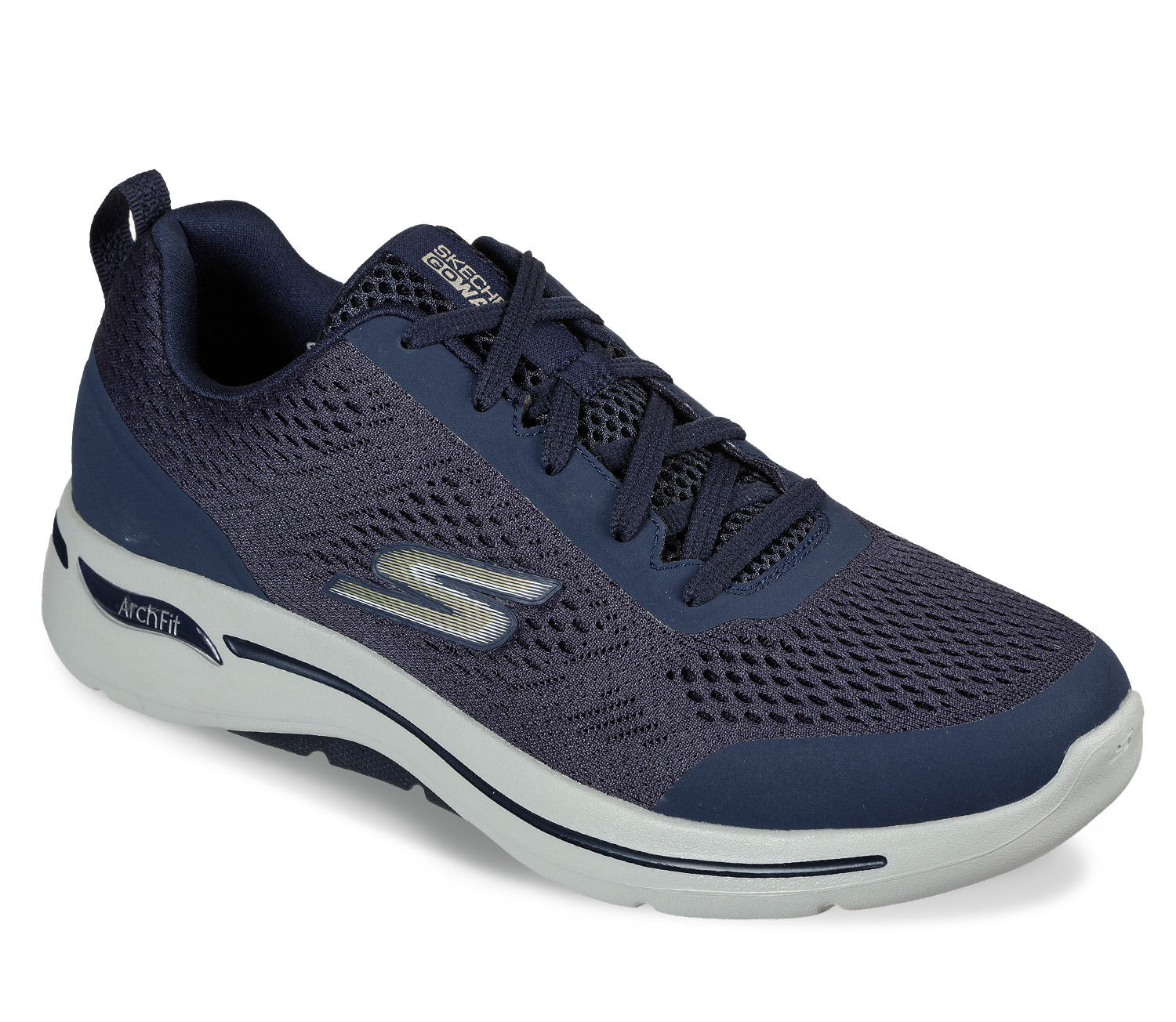 Arch Fit Skechers Go Walk Femme Or GO WALK ARCH FIT WORTHY - Main Image