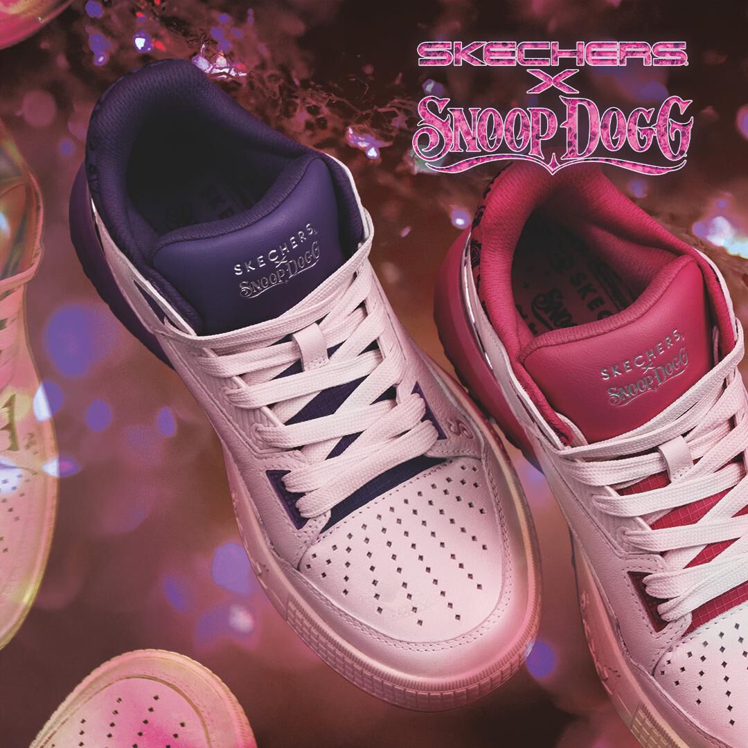 snoop dogg multi-colored shoes