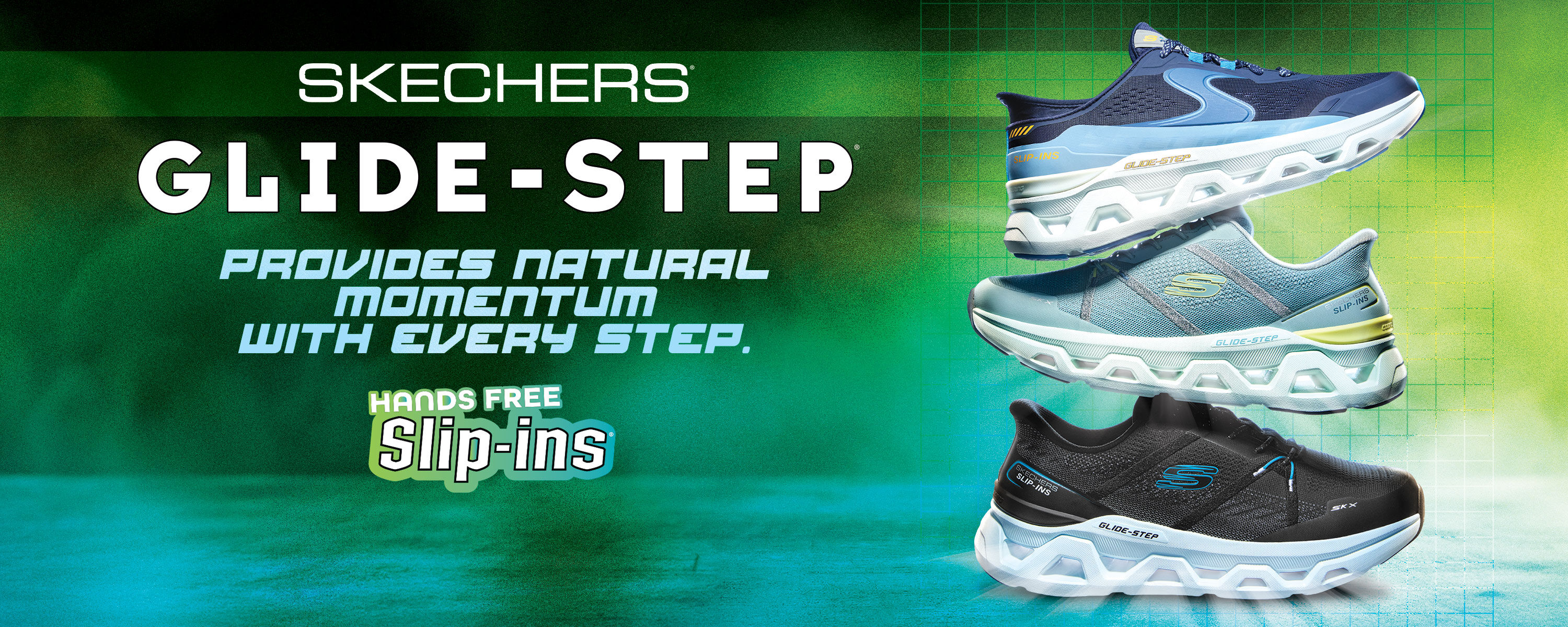 Glide Step Slip-ins