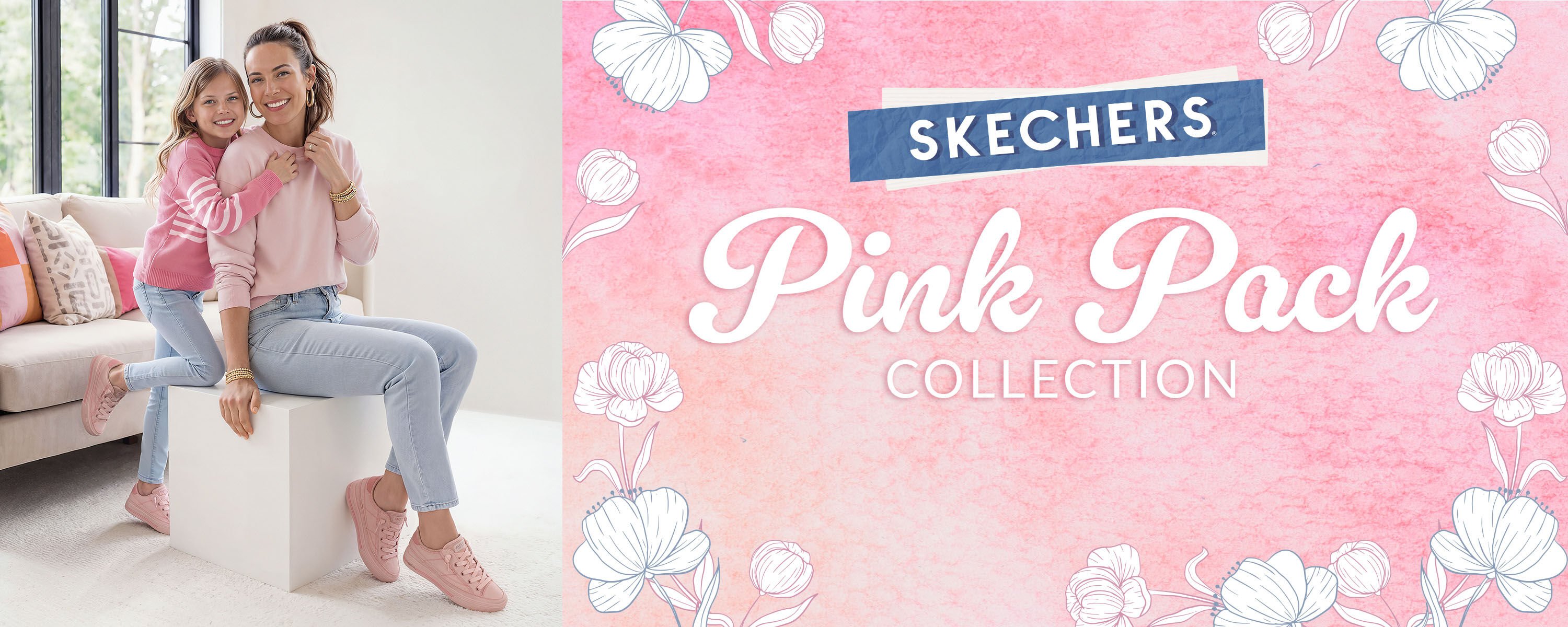 Skechers Pink Pack Collection - Shop Now