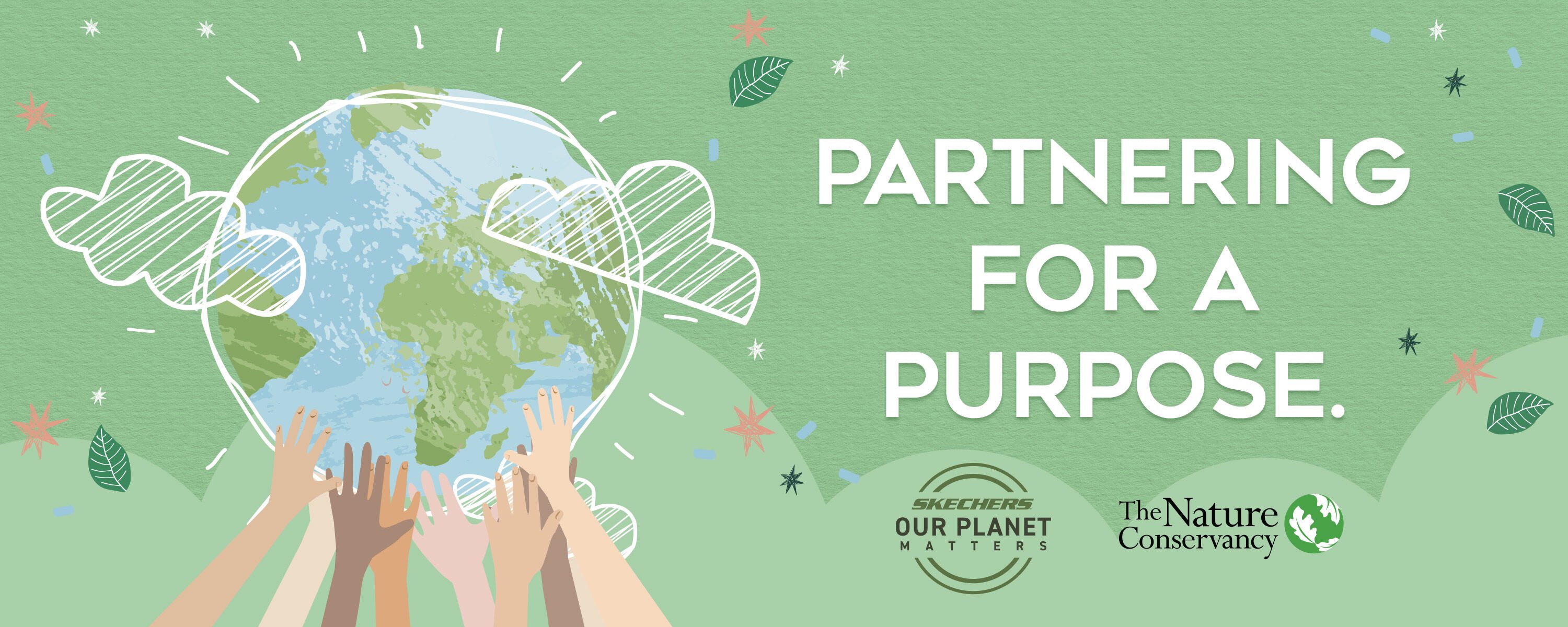 Our Planet Matters Nature Conservancy Partnership SKECHERS