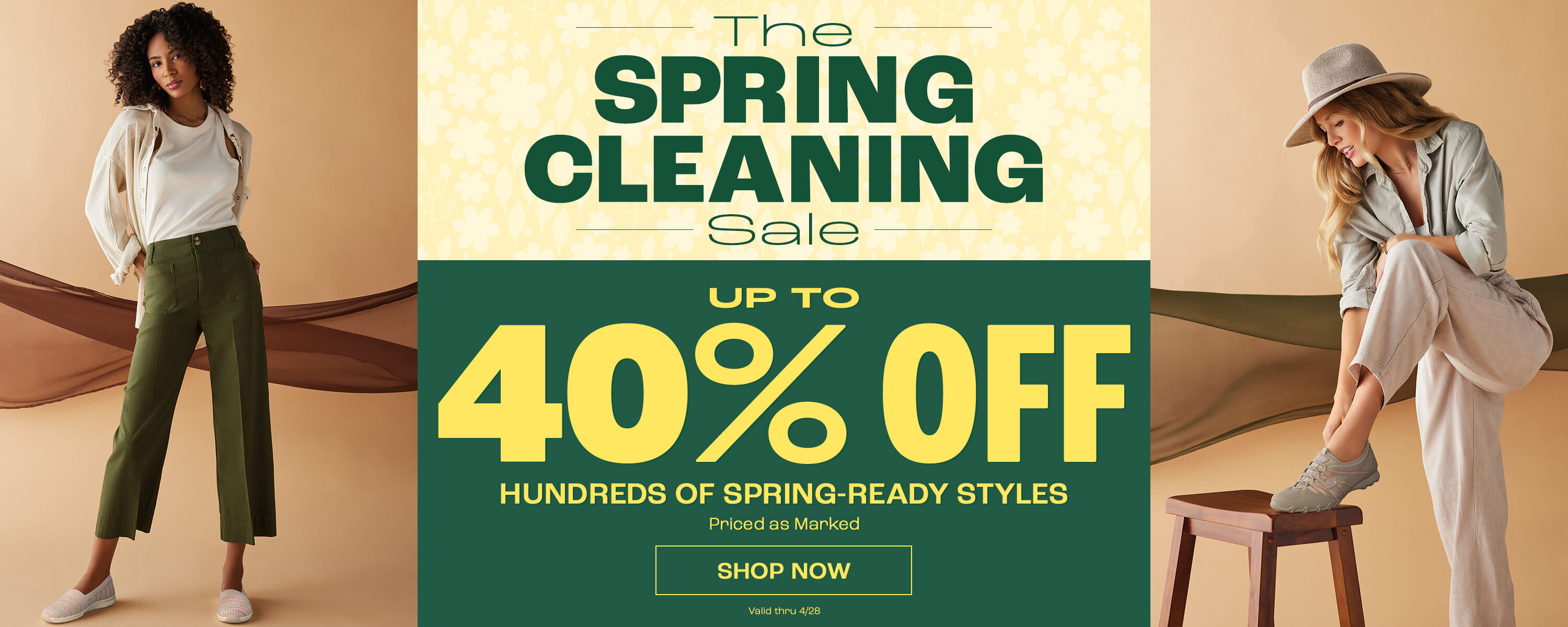 Spring Cleaning Sale ~ Up to 40% off - SHOP NOW