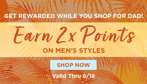 2X Points on Mens
