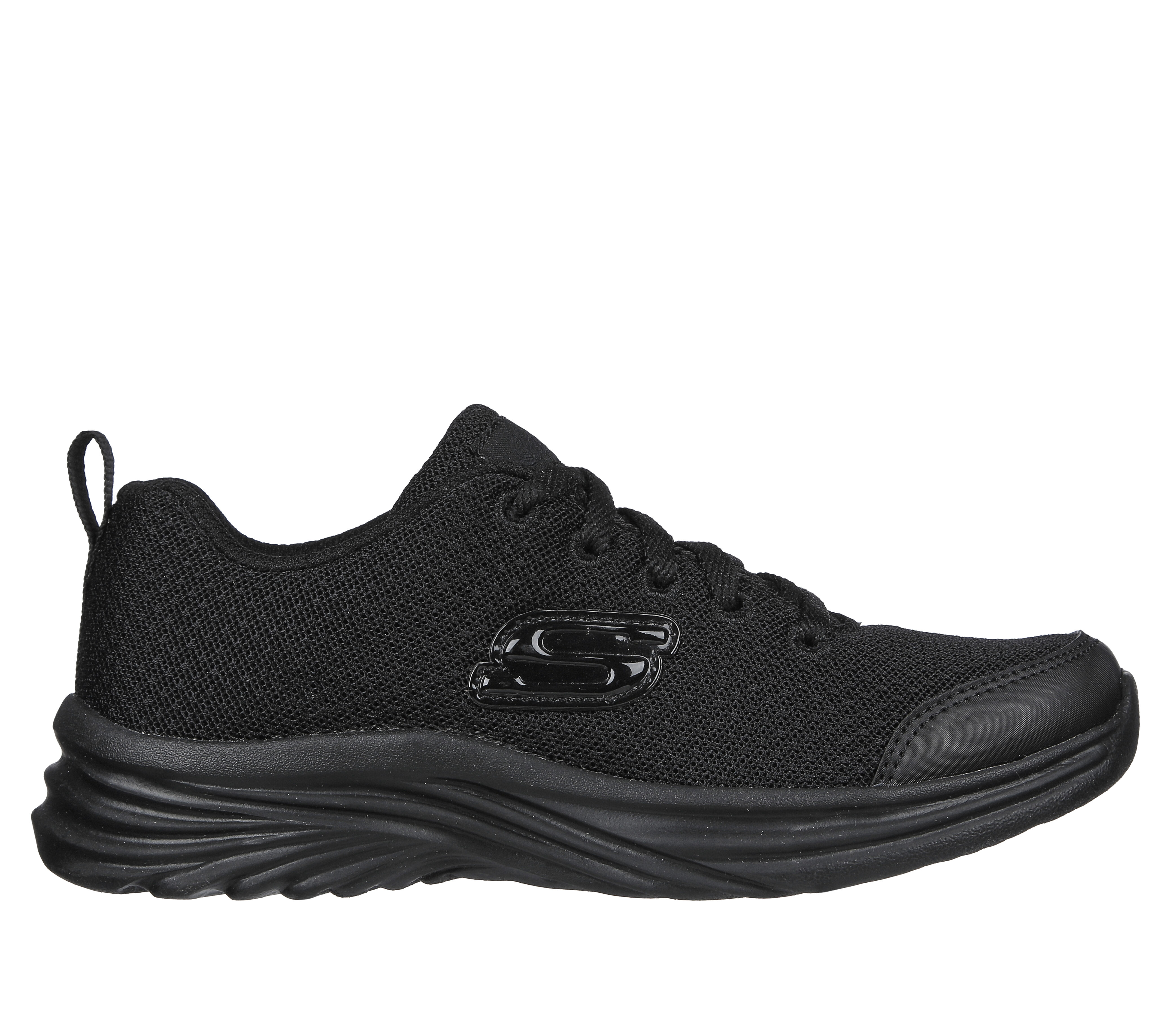 skechers black rubber shoes