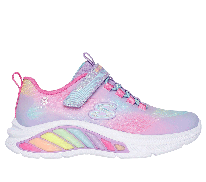 Pink skechers shoes top