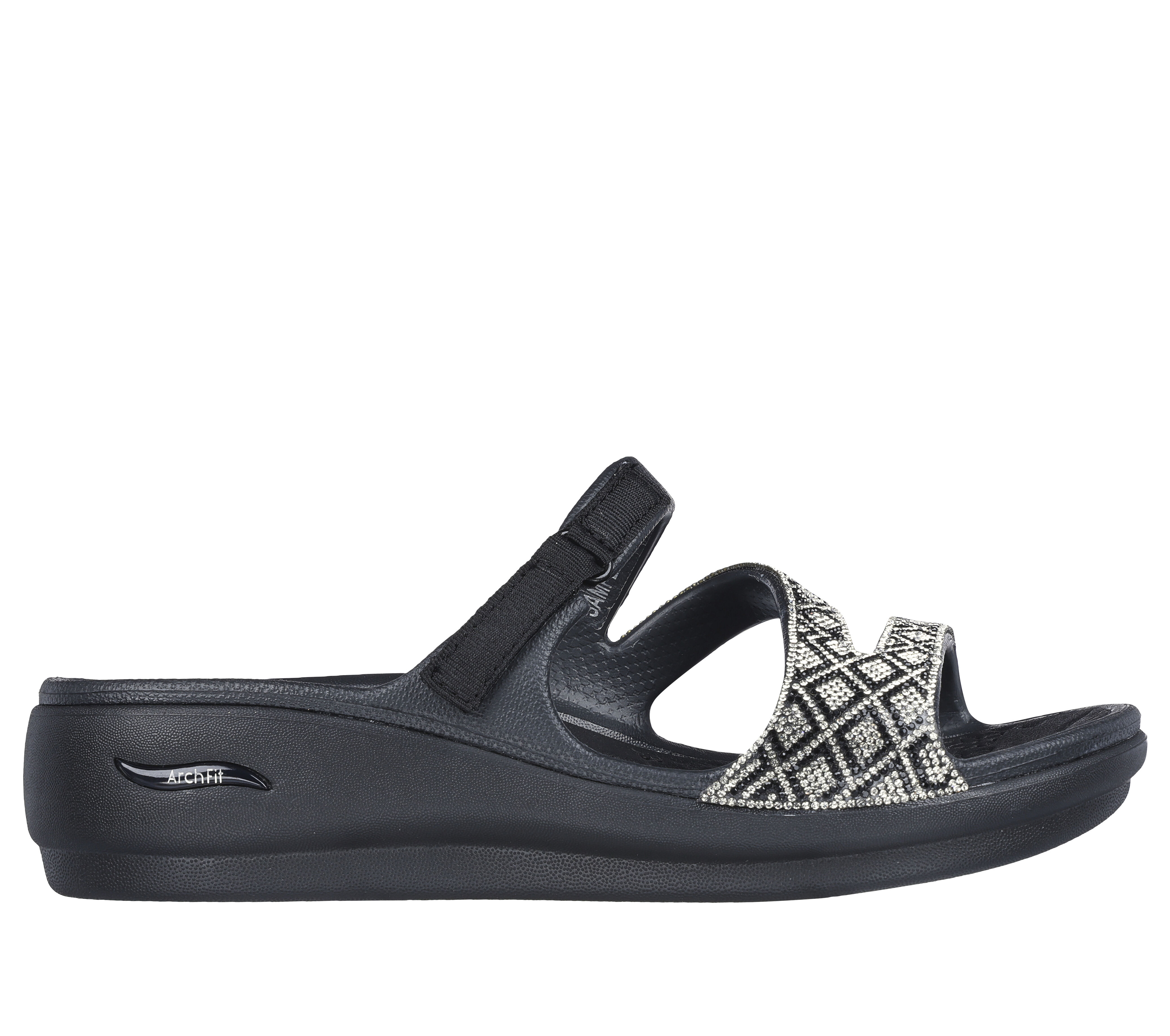 Skechers diamante 2025 flip flops