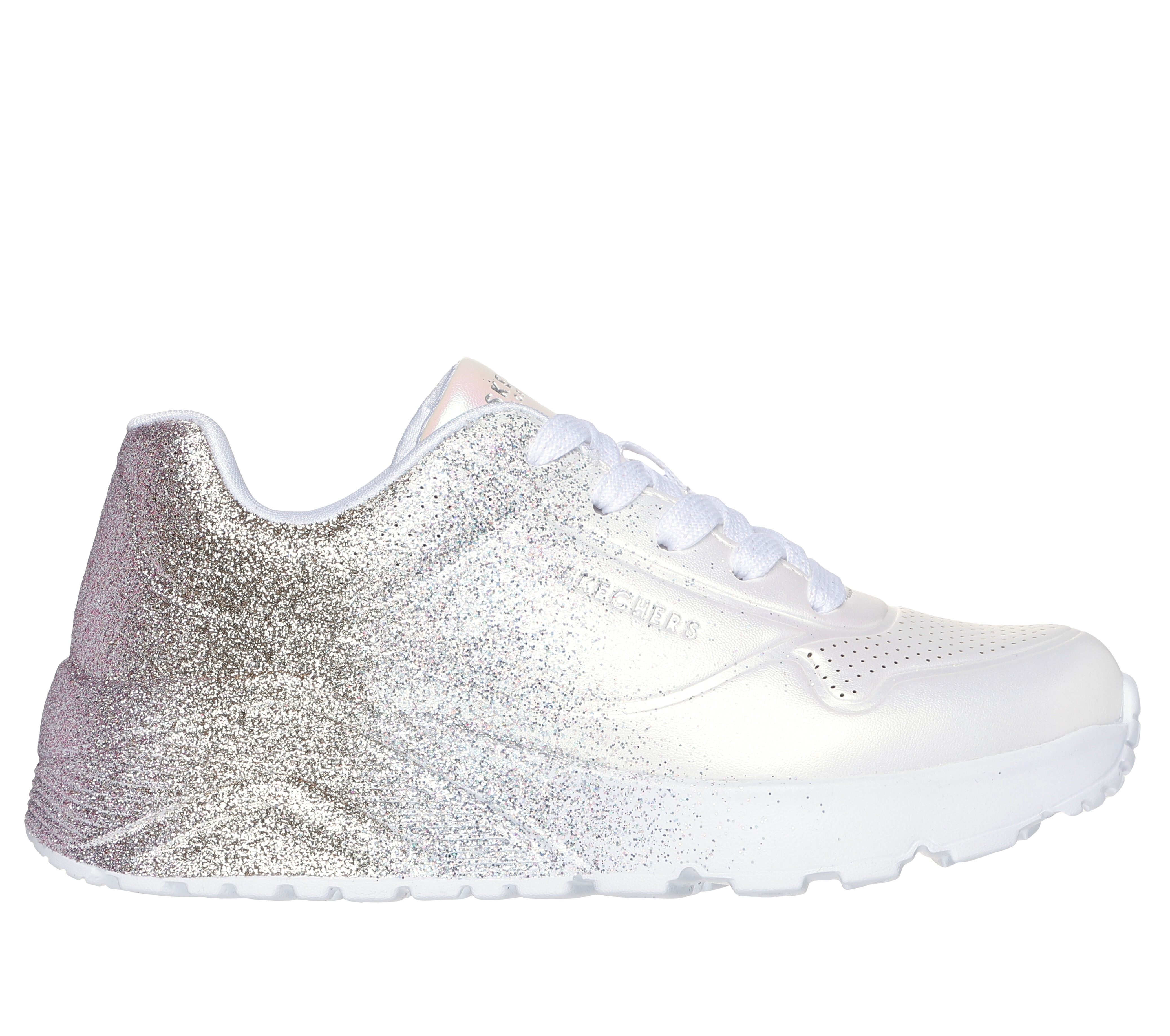 Skechers lace up blanco new arrivals
