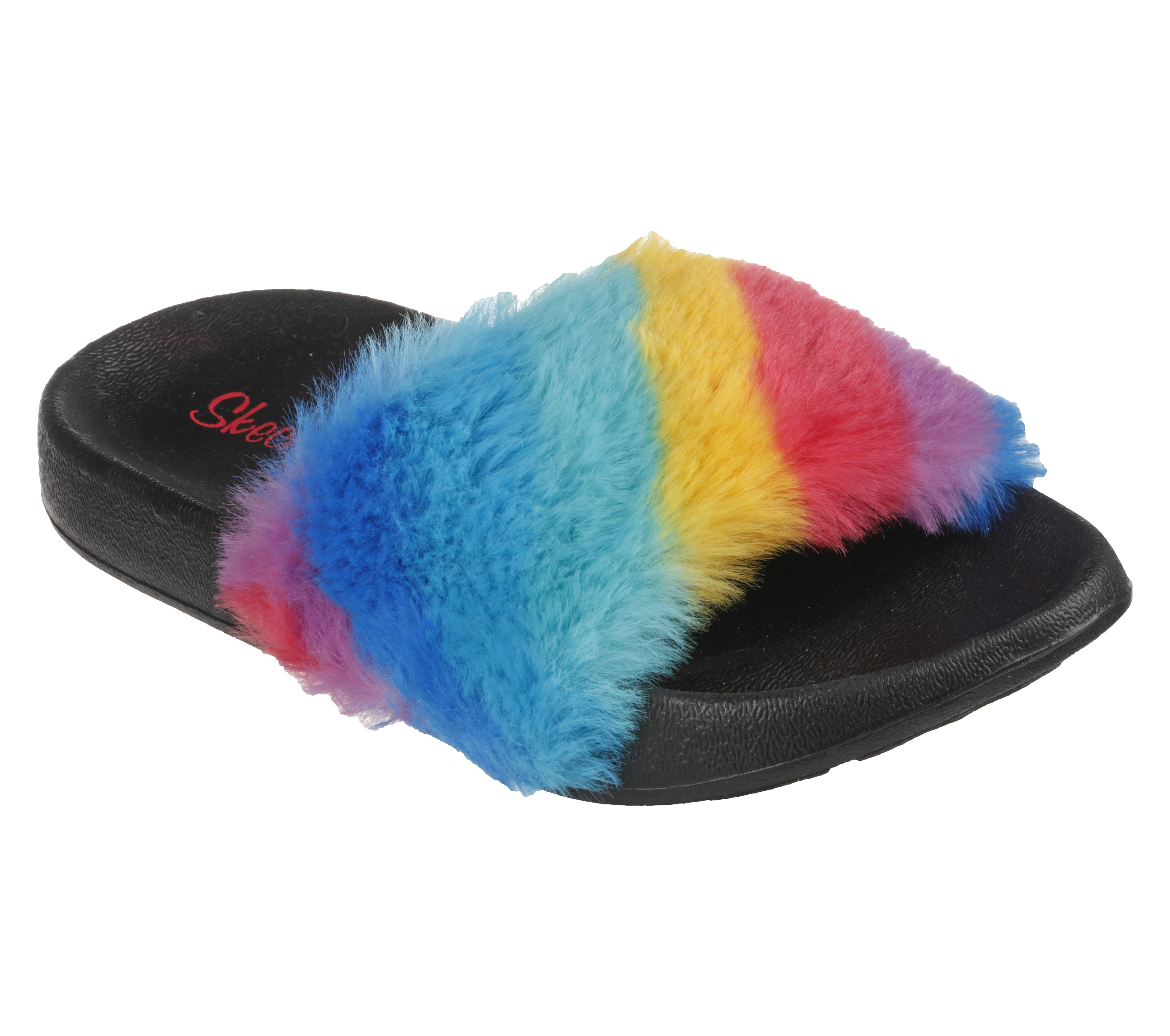 Skechers Sunny Slides Fuzzy Steps Mall of America