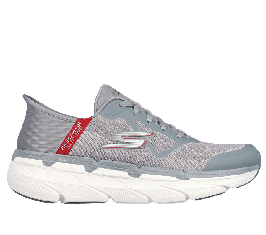 Skechers Slip-ins: Max Cushioning Premier, GRAY / RED, largeimage number 0