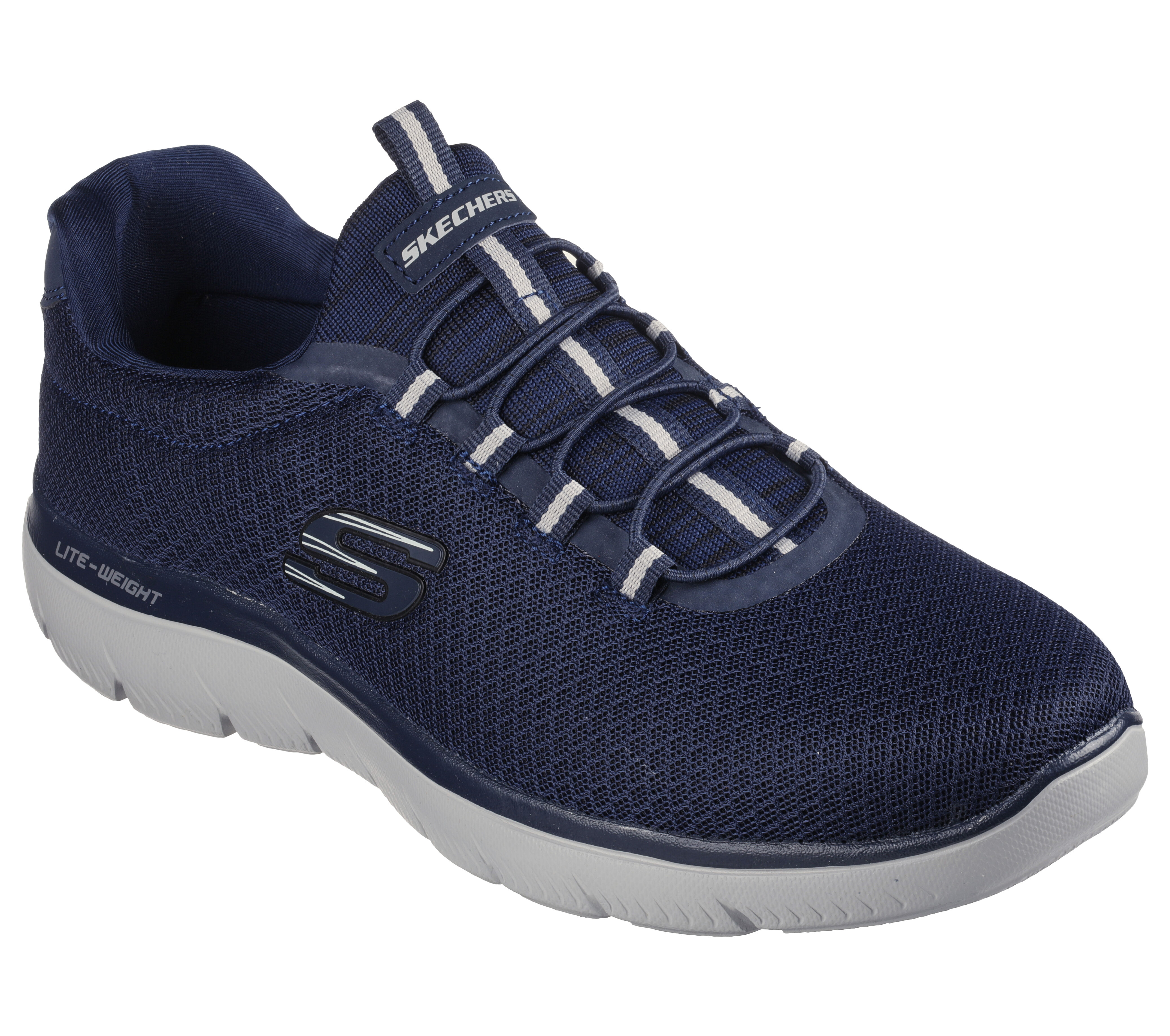Sketchers navy blue clearance