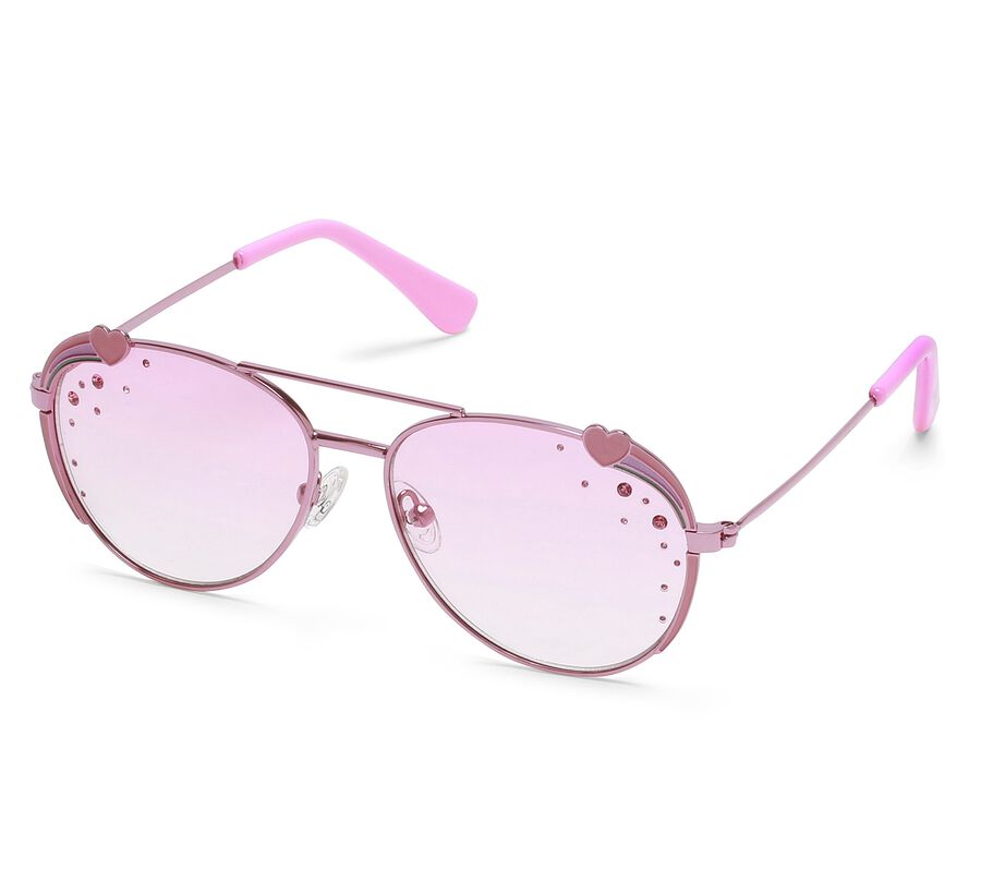 Aviator Rainbow Sunglasses, PINK / MULTI, largeimage number 0