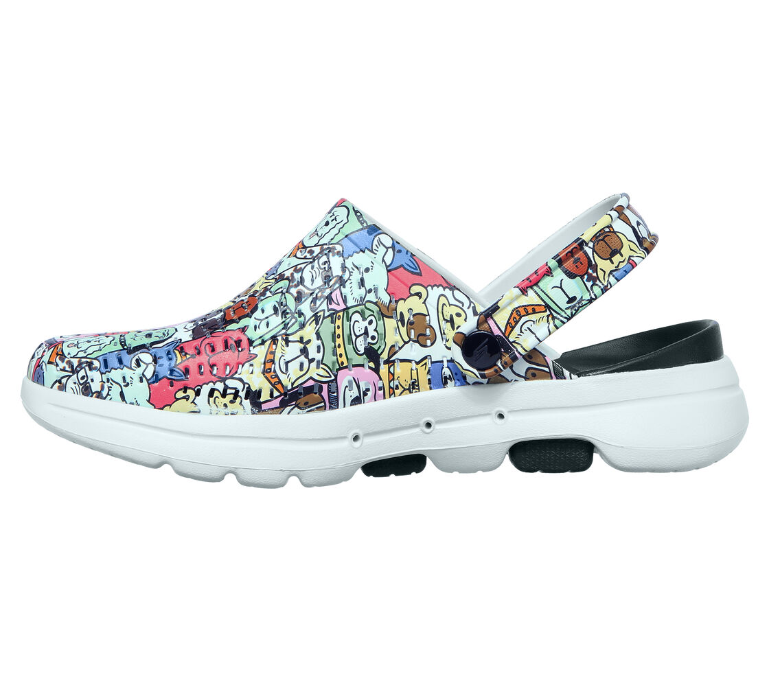 skechers women's foamies go walk 5 dog lover clog