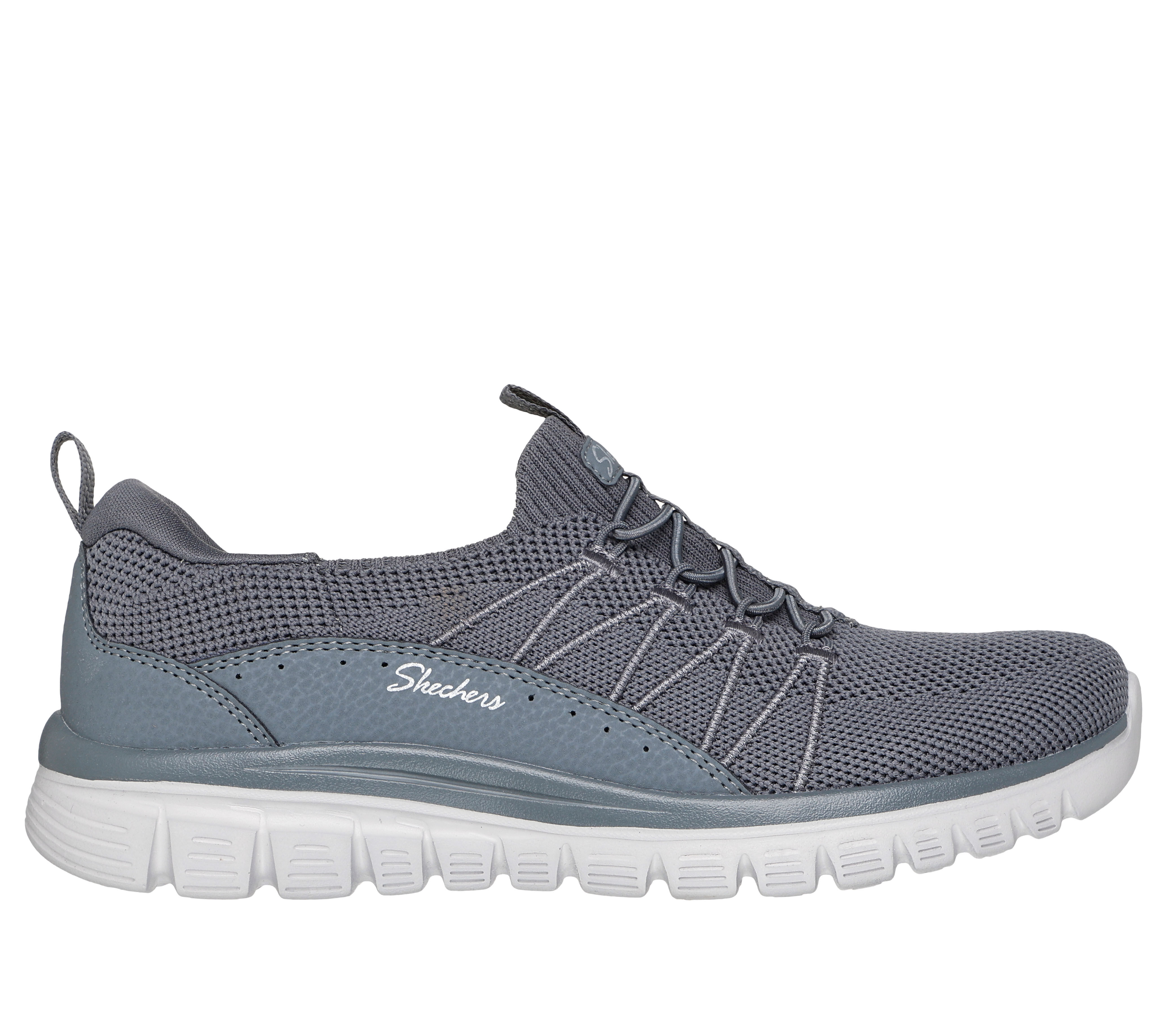 Skechers graceful womens walking shoes lace-up hot sale