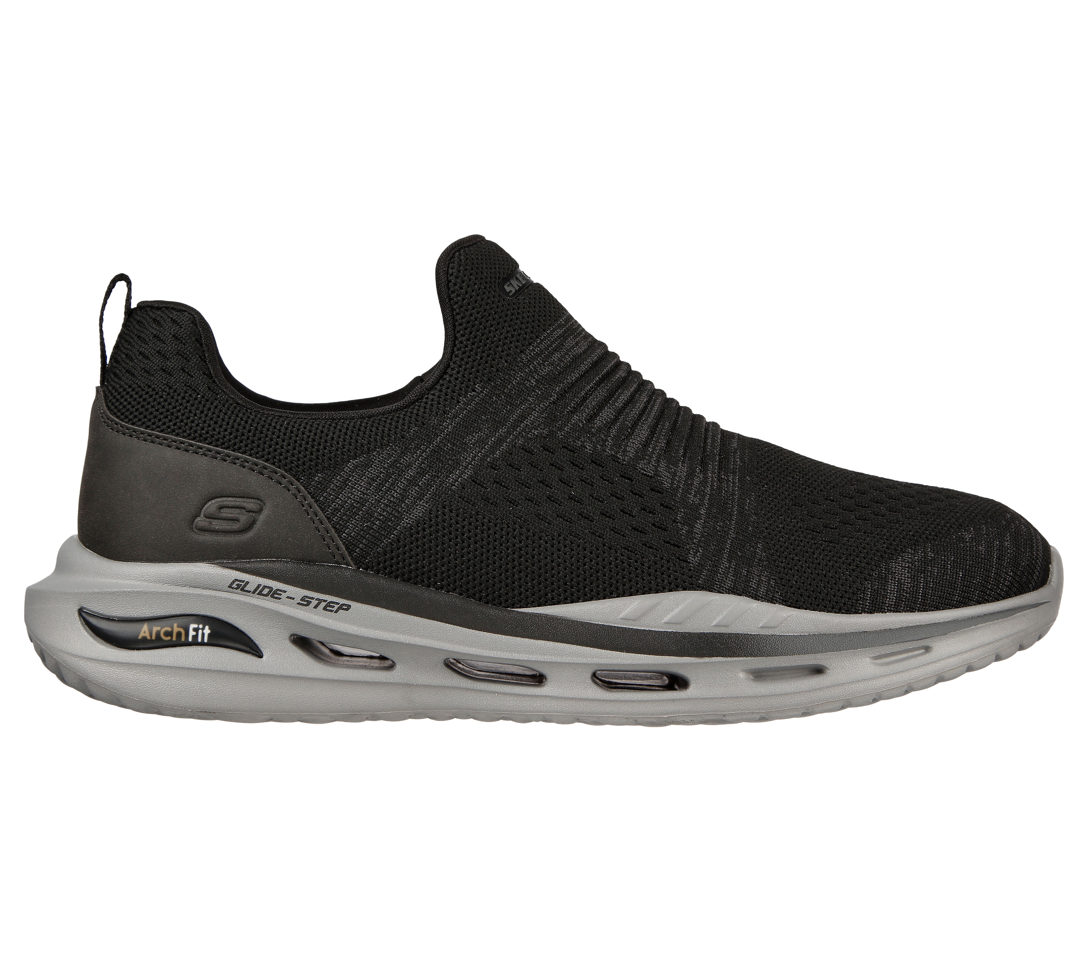 mens skechers air cooled memory foam trainers