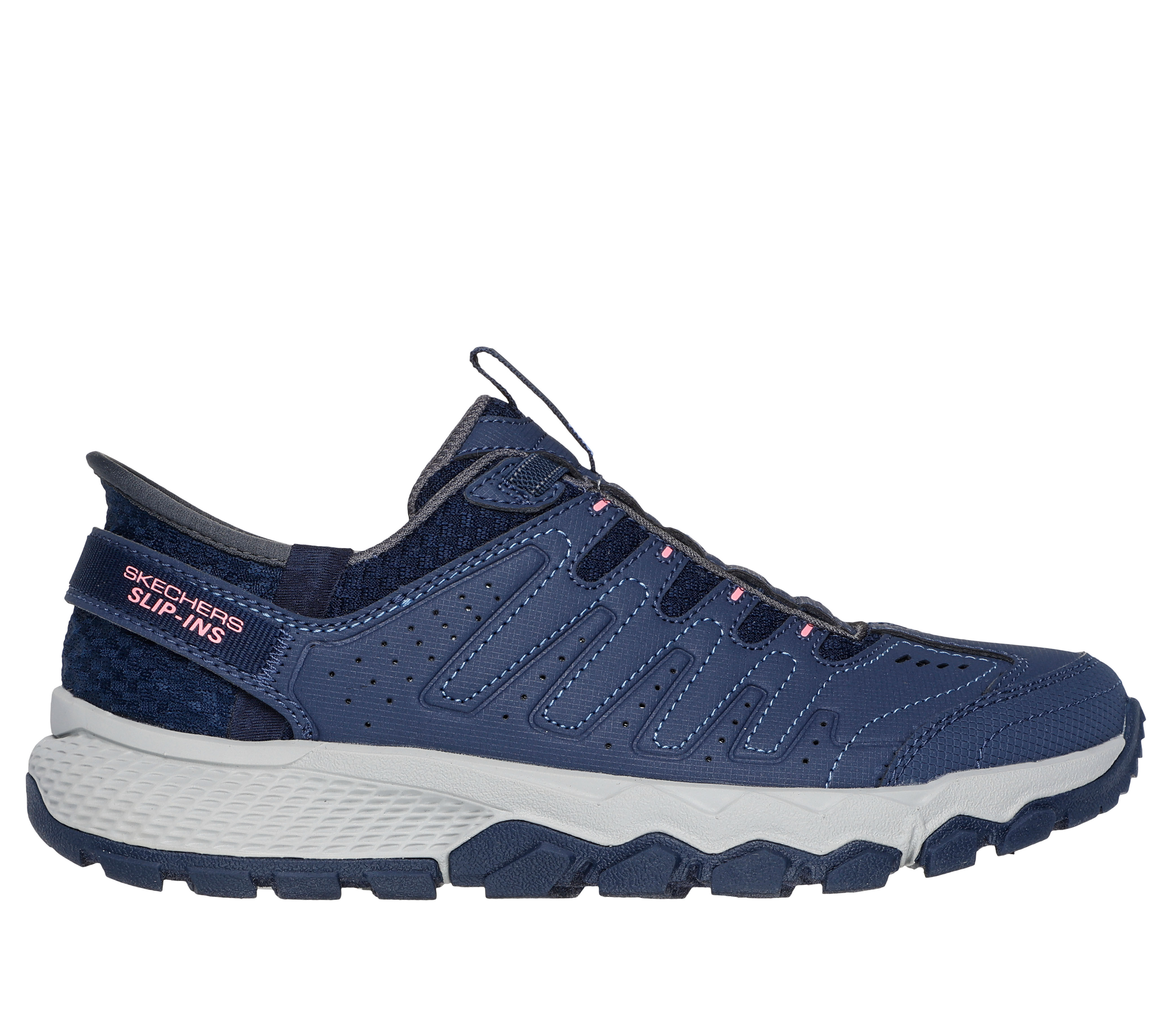 Skechers blue memory foam discount