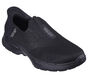 Skechers Slip-ins: GO WALK 6 - Fabulous View, BLACK, large image number 4