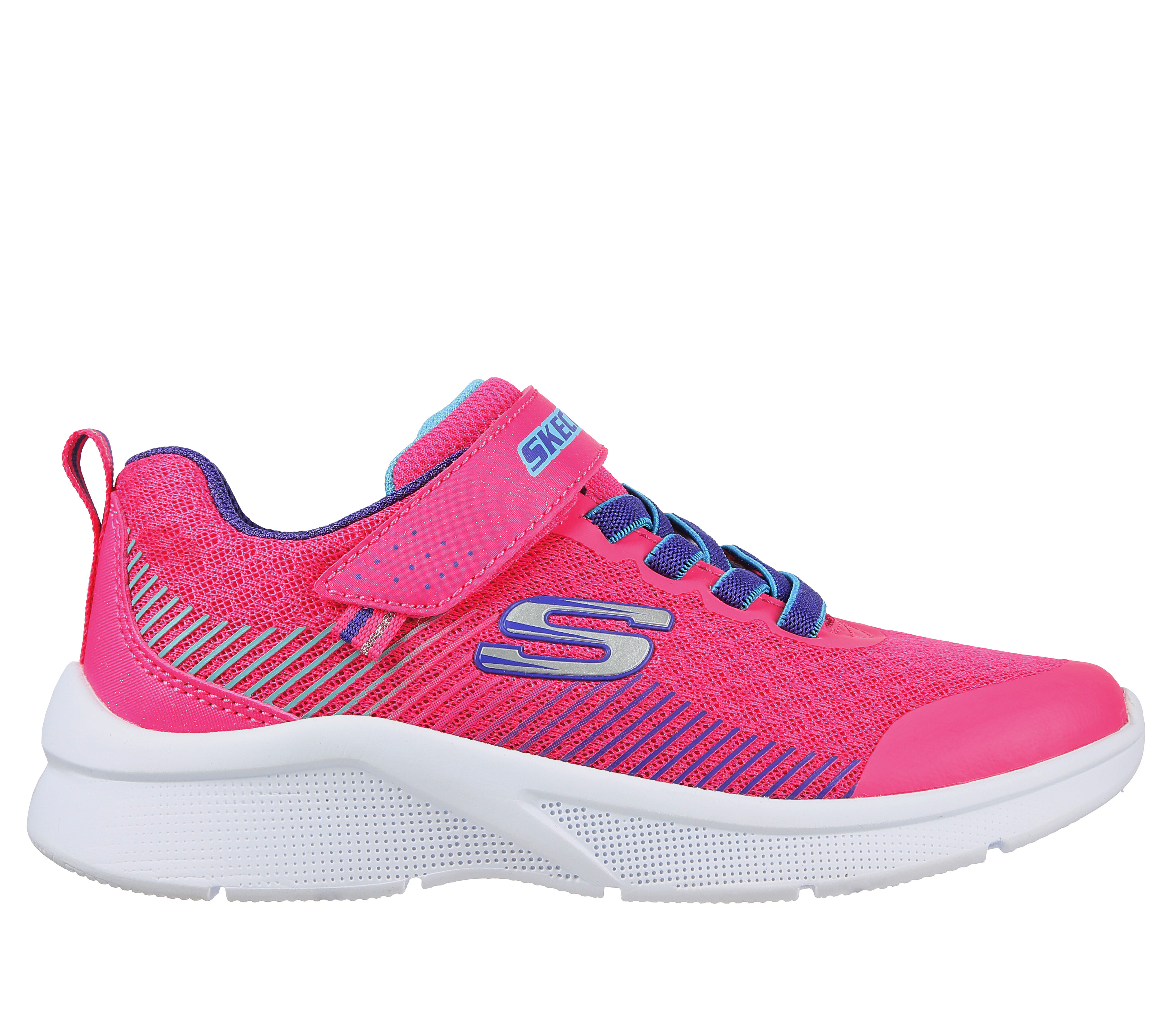 pink and purple sneakers