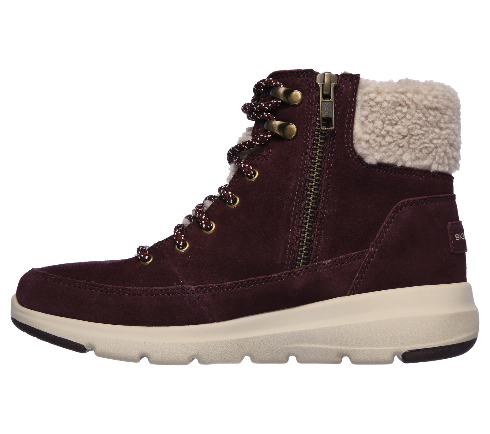 skechers glacial ultra lace up boot
