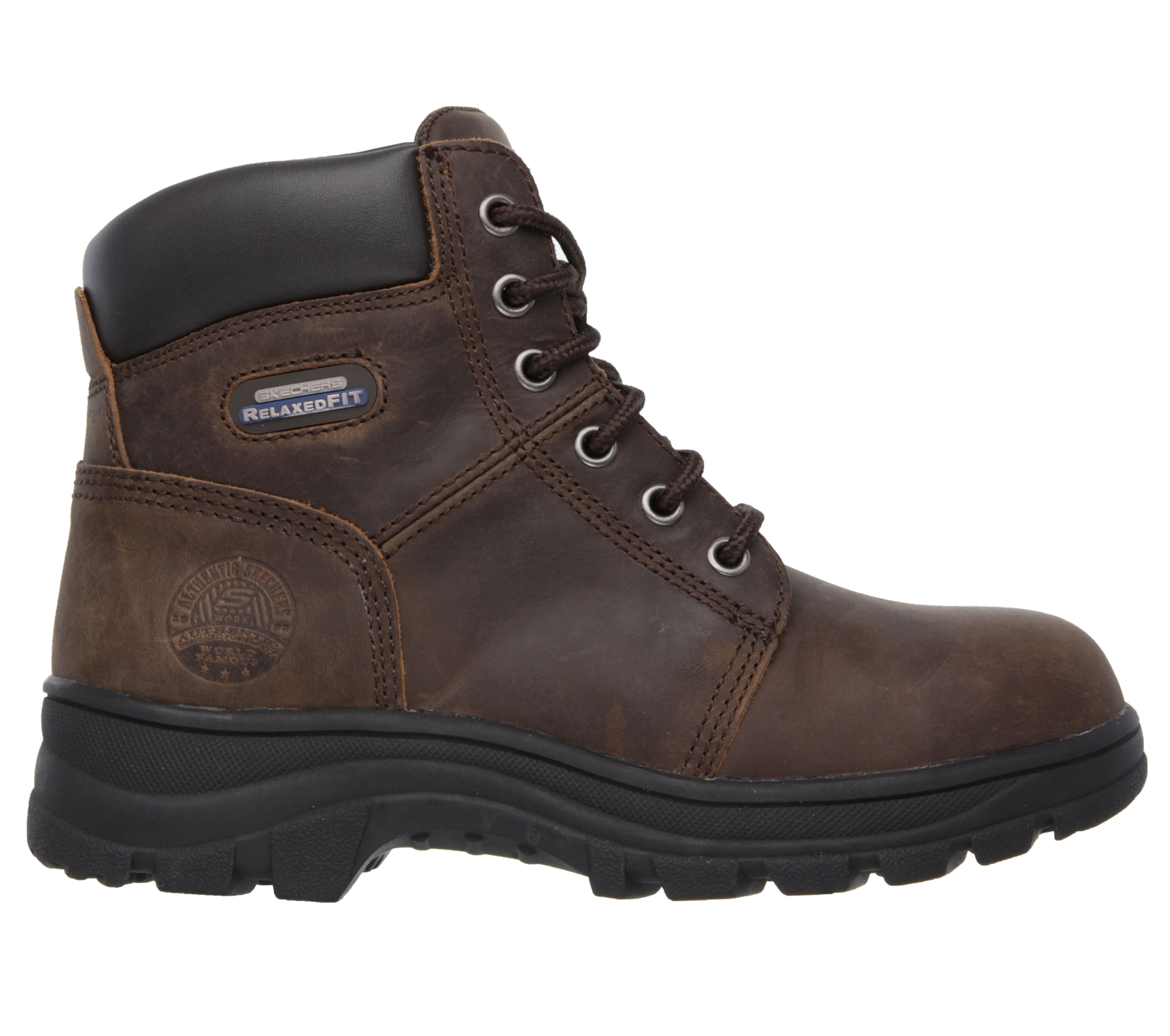 skechers steel toe shoes womens