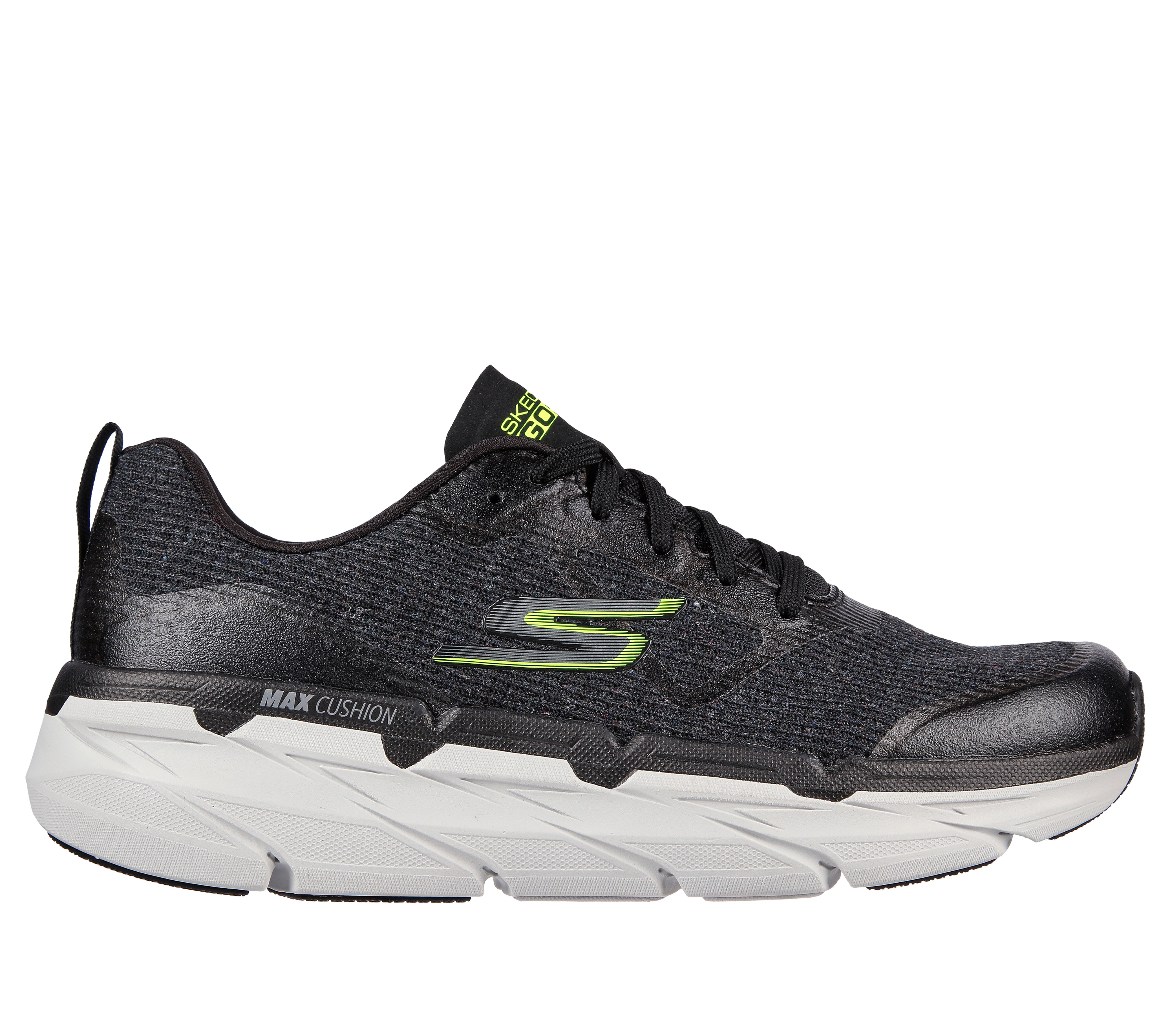 black skechers running shoes