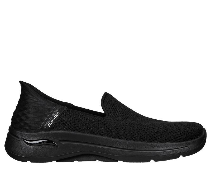 Skechers Slip-Ins: Go Walk Arch Fit - Summer Black - Size 7.5