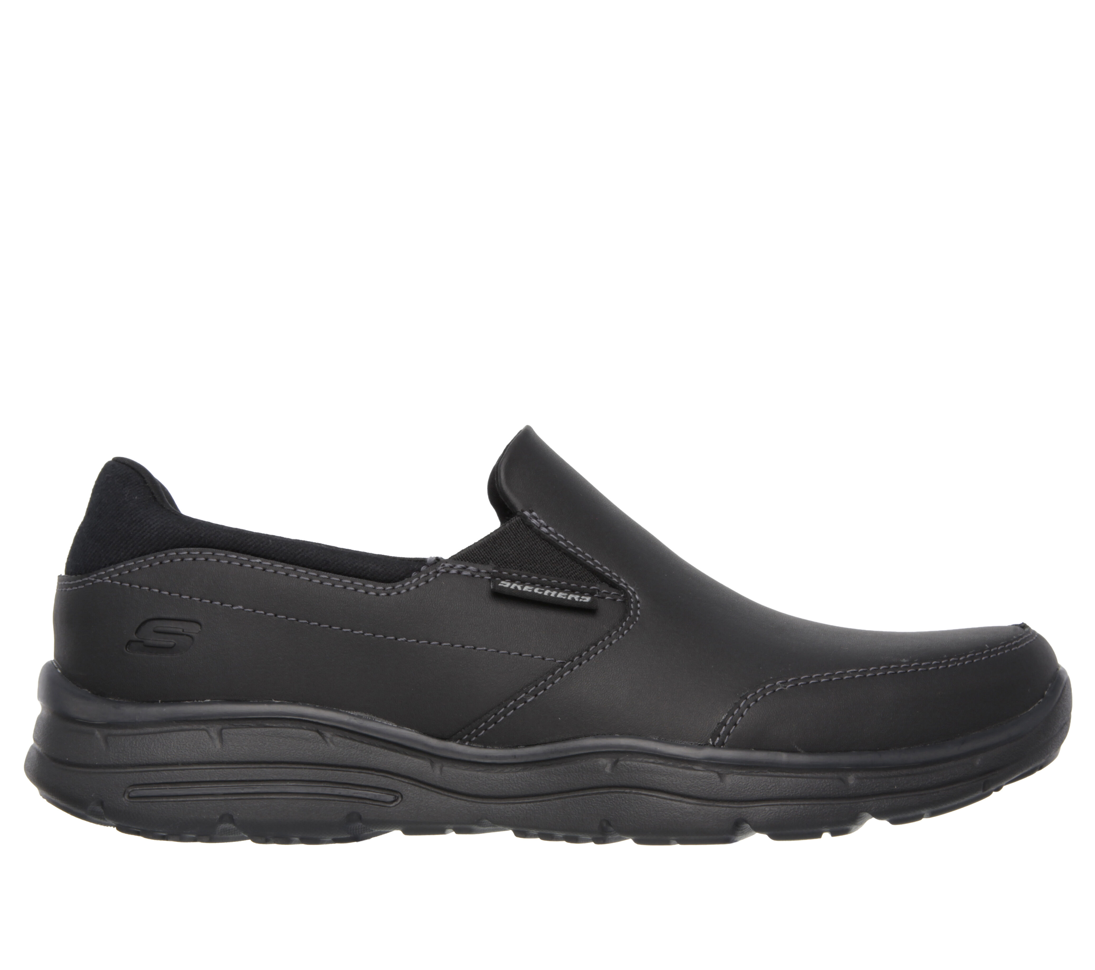 skechers relaxed fit glides calculous slip on