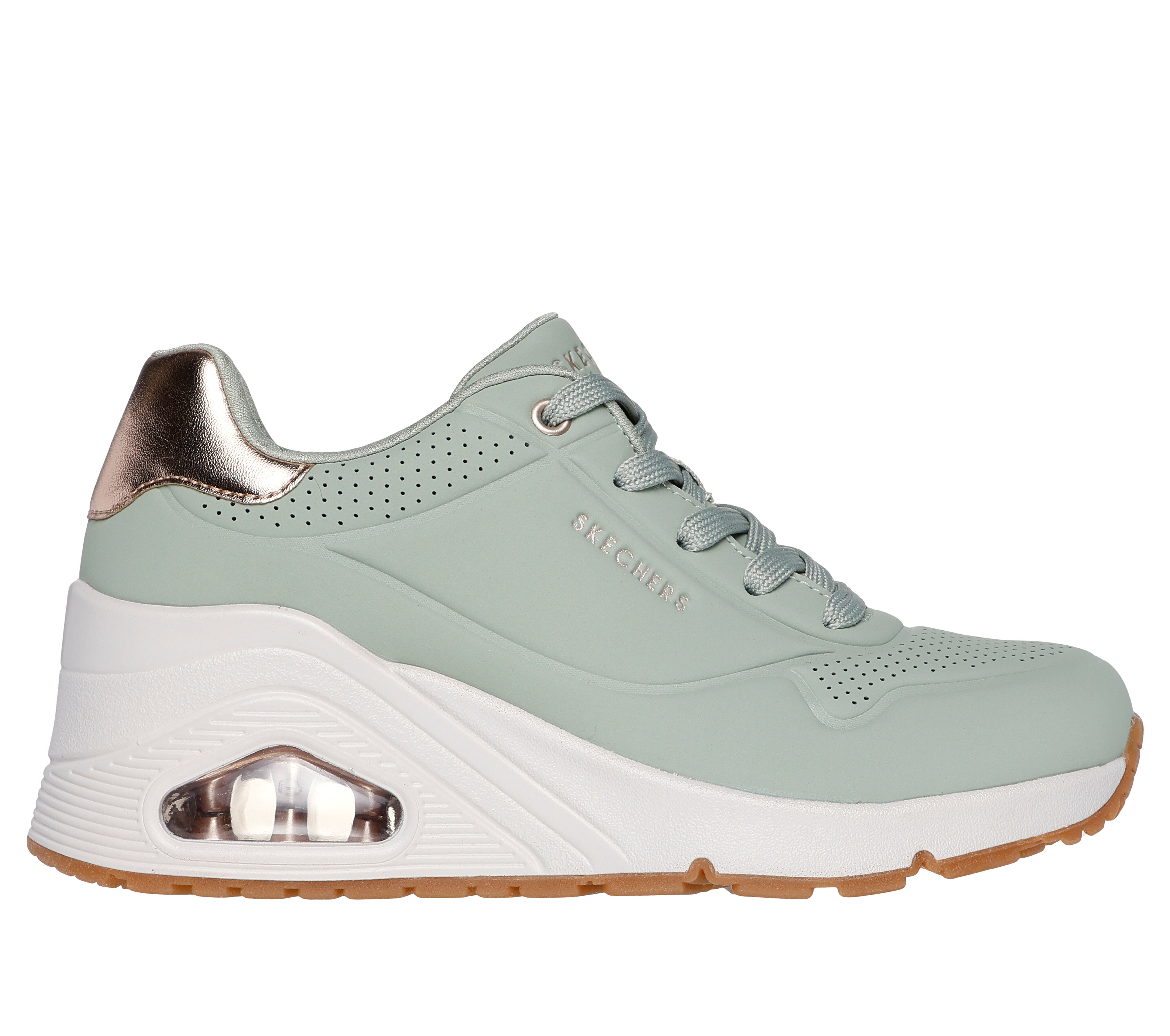 Skechers high top wedge sneakers online