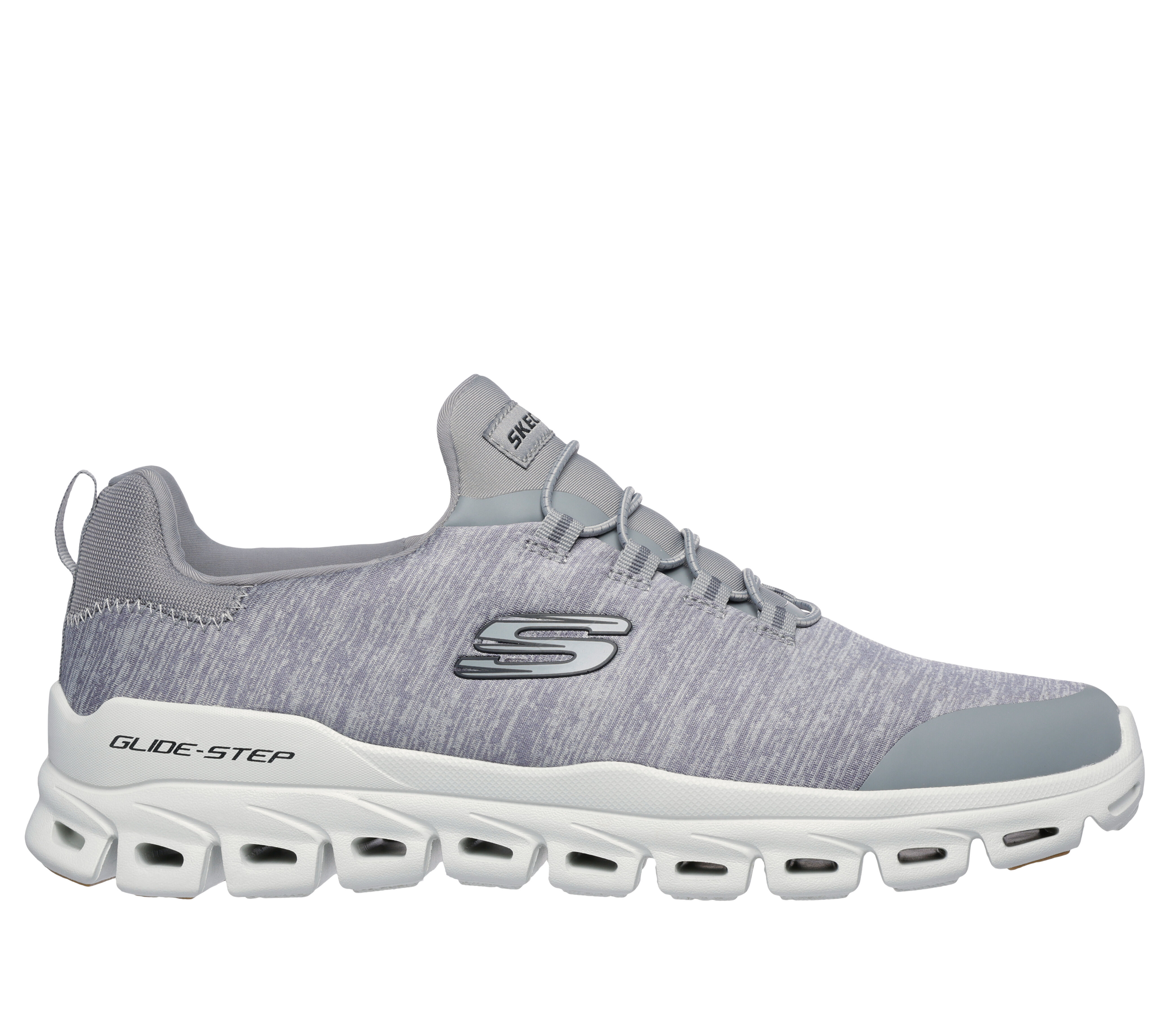 Skechers men's stretch knit shoes sales