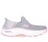 Skechers Slip-ins Max Cushioning AF - Fluidity, GRAY / PINK, swatch