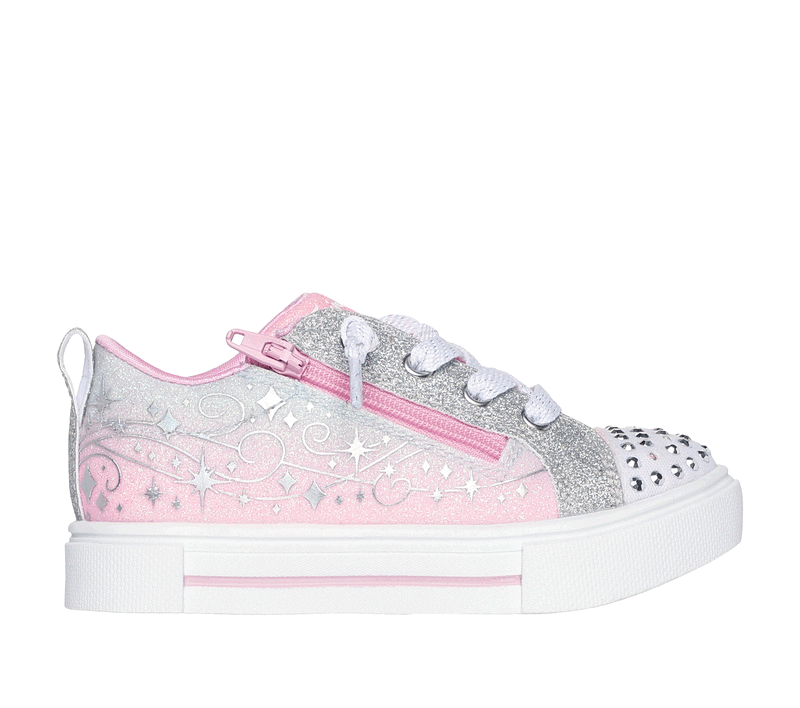 Skechers twinkle toes run big hotsell