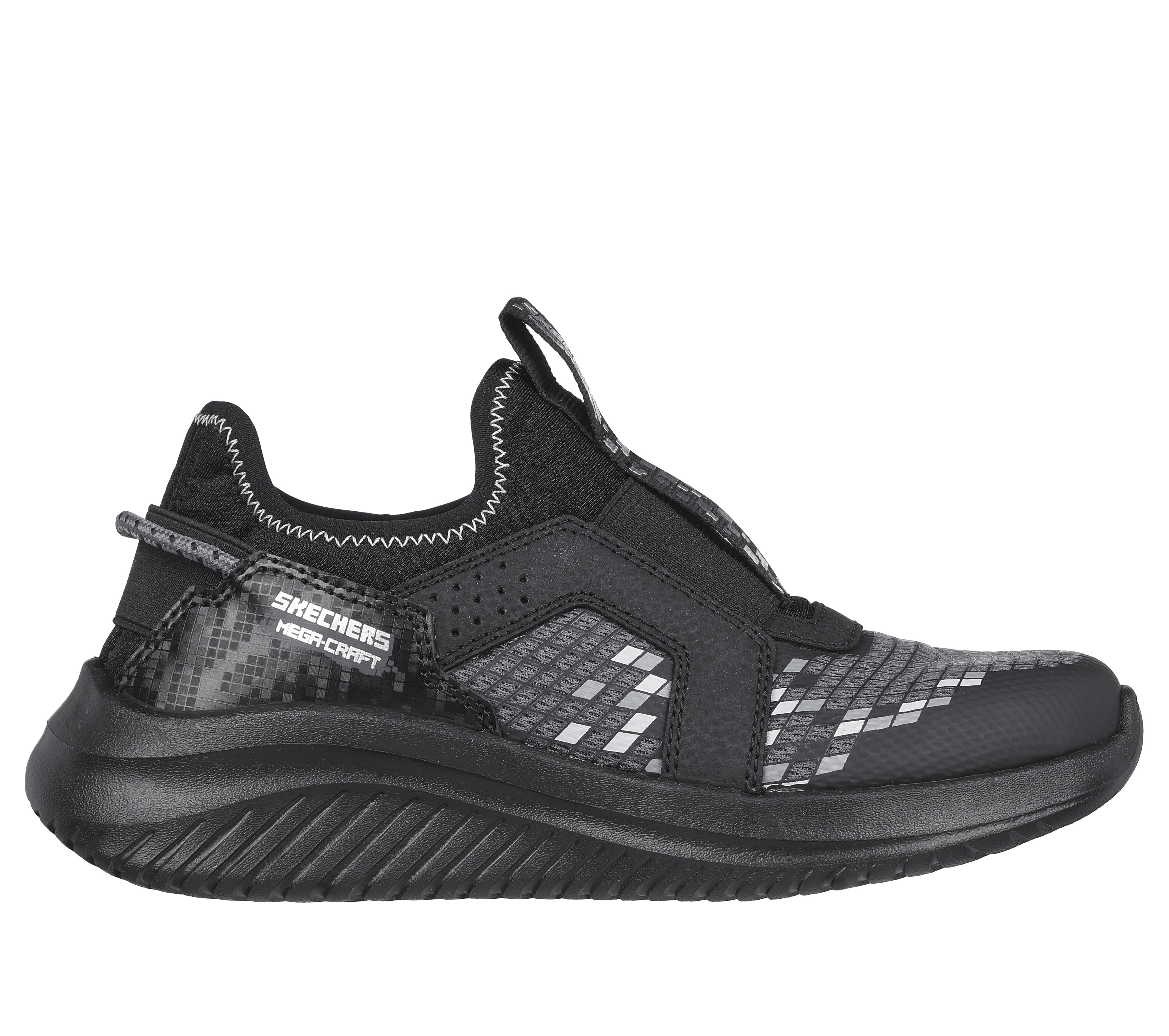 Skechers ultra flex black sales