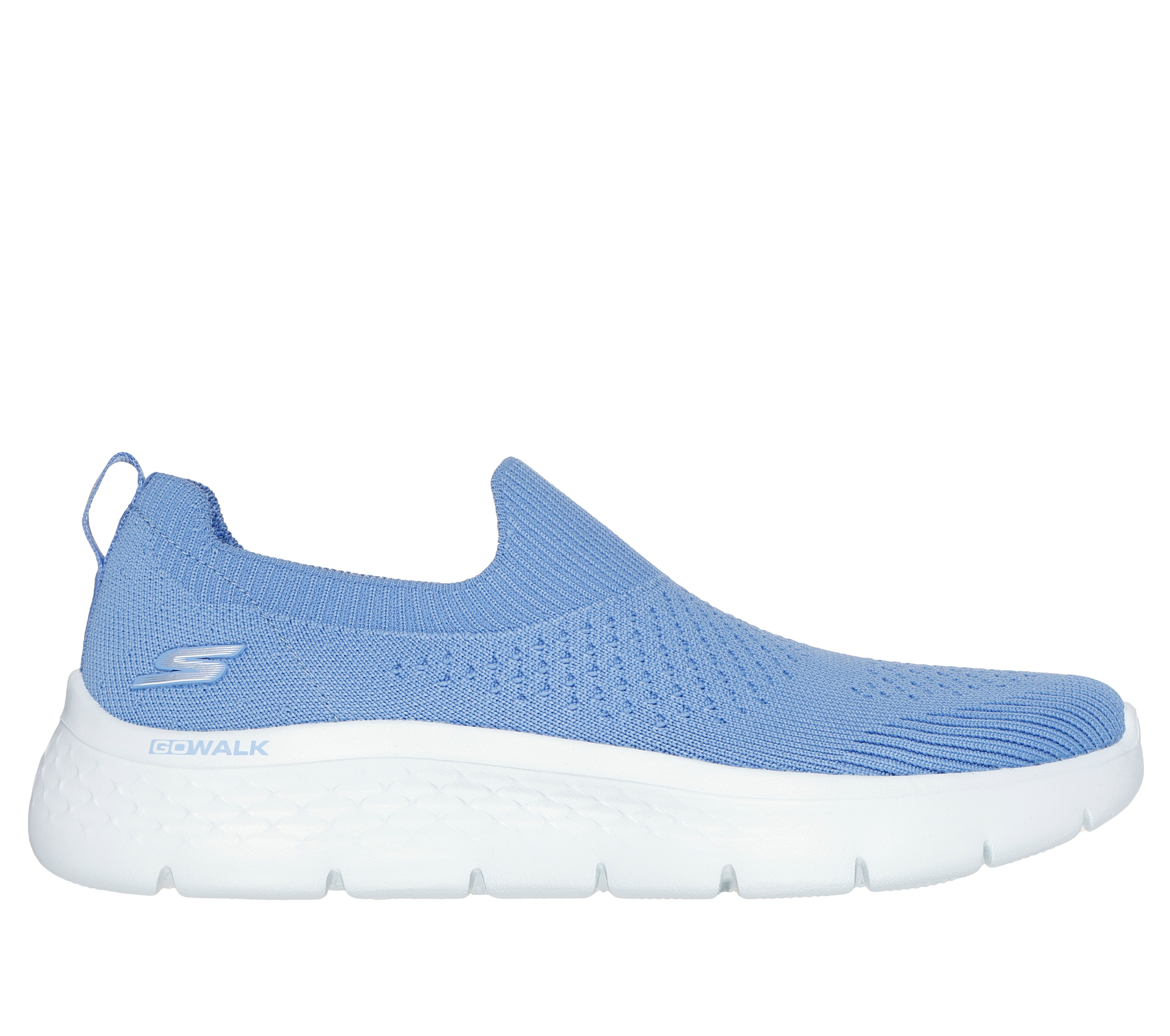 Skechers blue and white shop