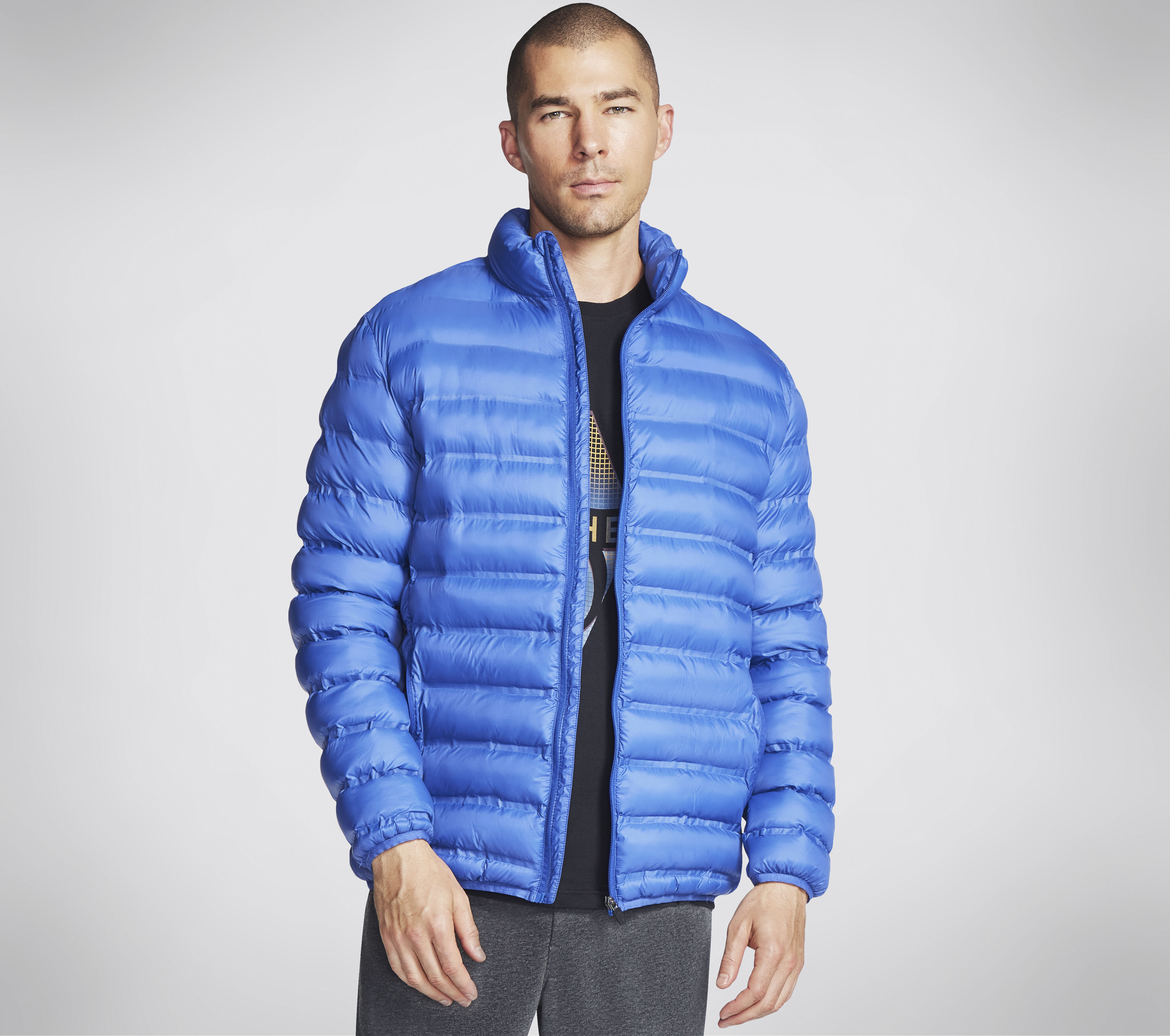 Skechers filled hooded jacket new arrivals