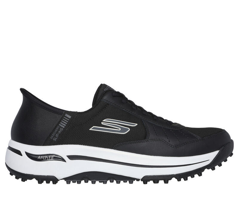 Skechers all black golf shoes clearance