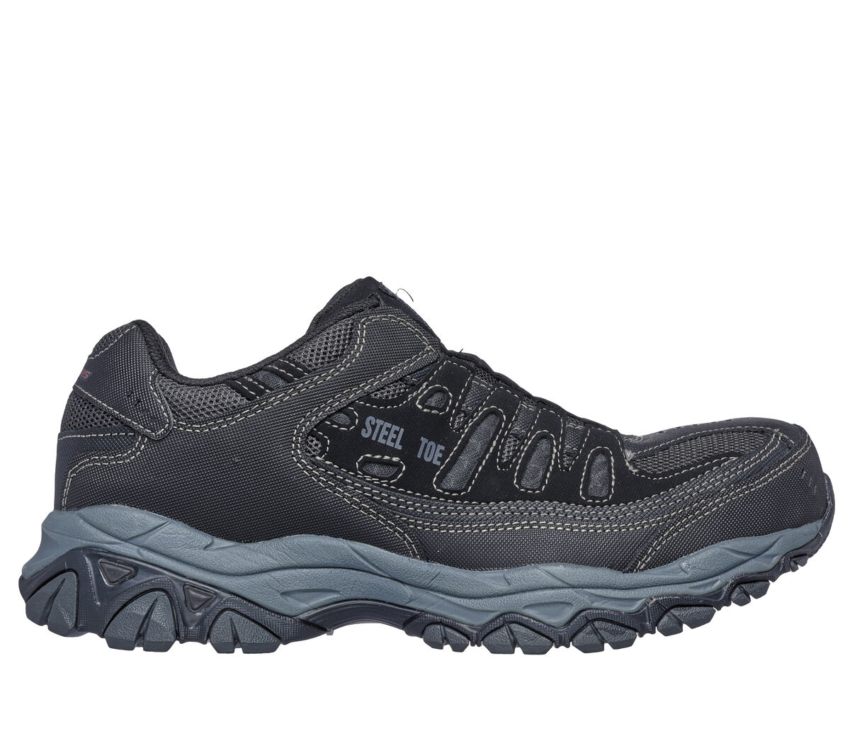 skechers men's steel toe work shoes