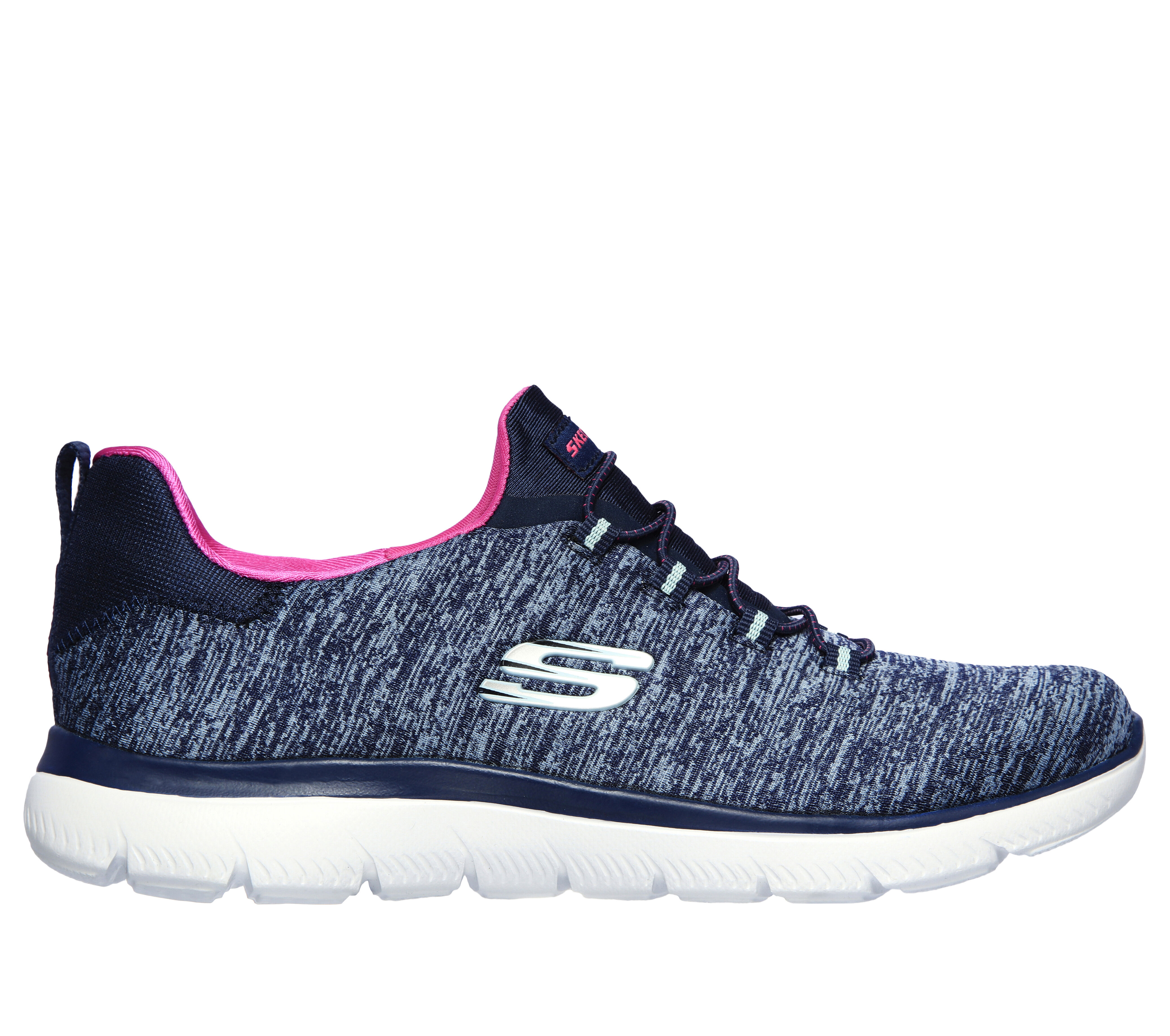 Skechers memory foam femme bleu online
