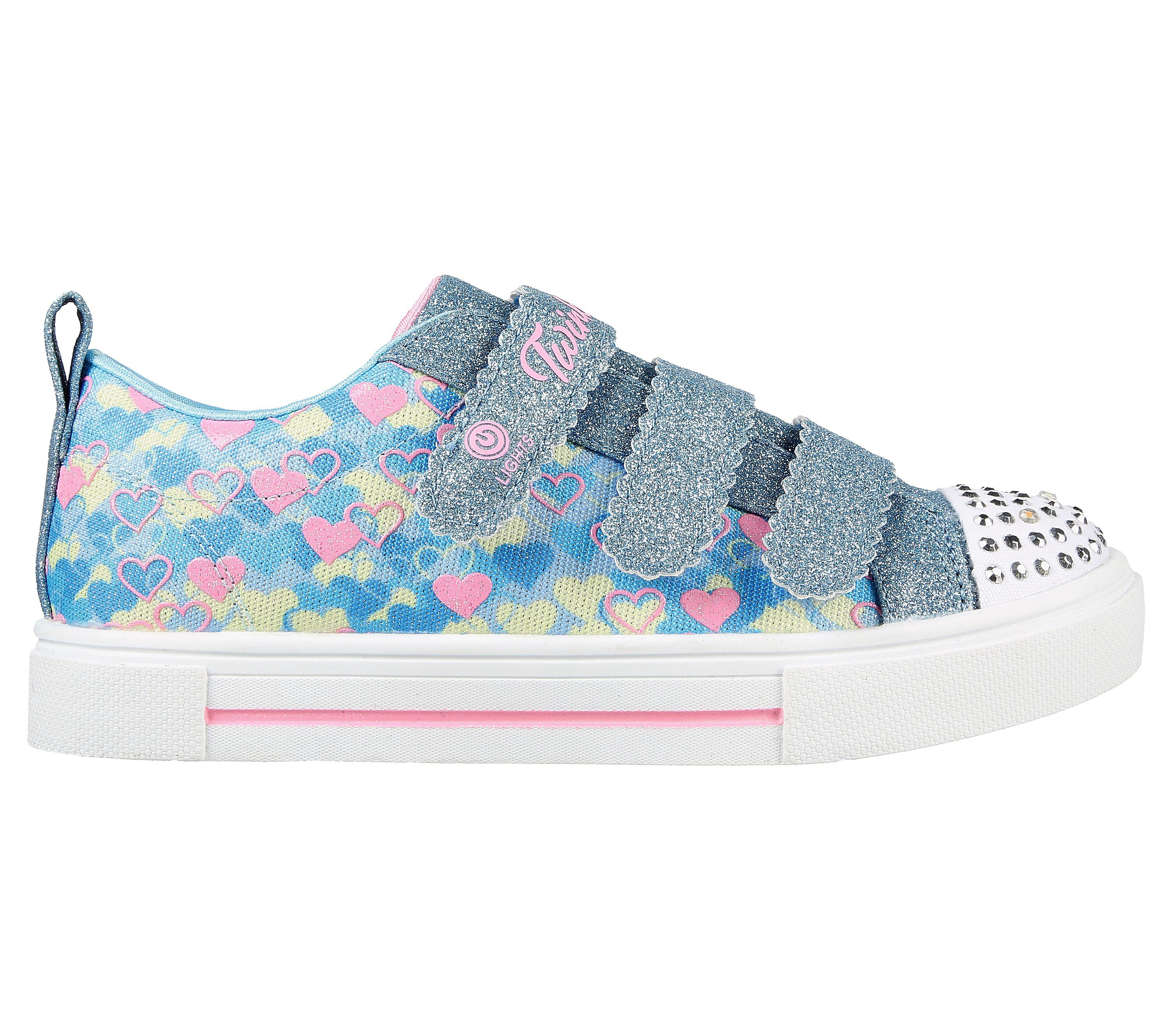 Blue twinkle toes