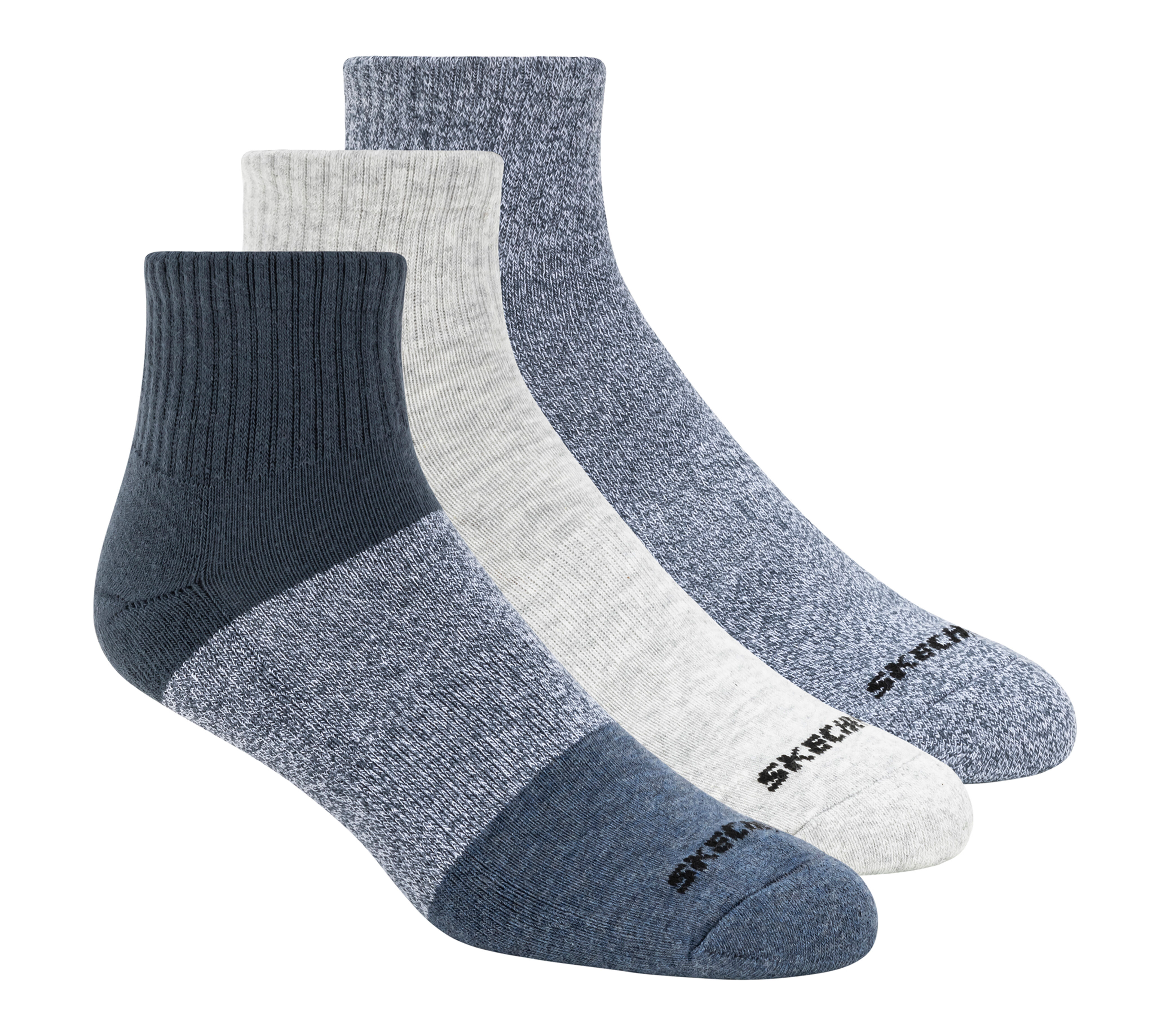 Skechers men's 6-pack athletic crew sock on sale