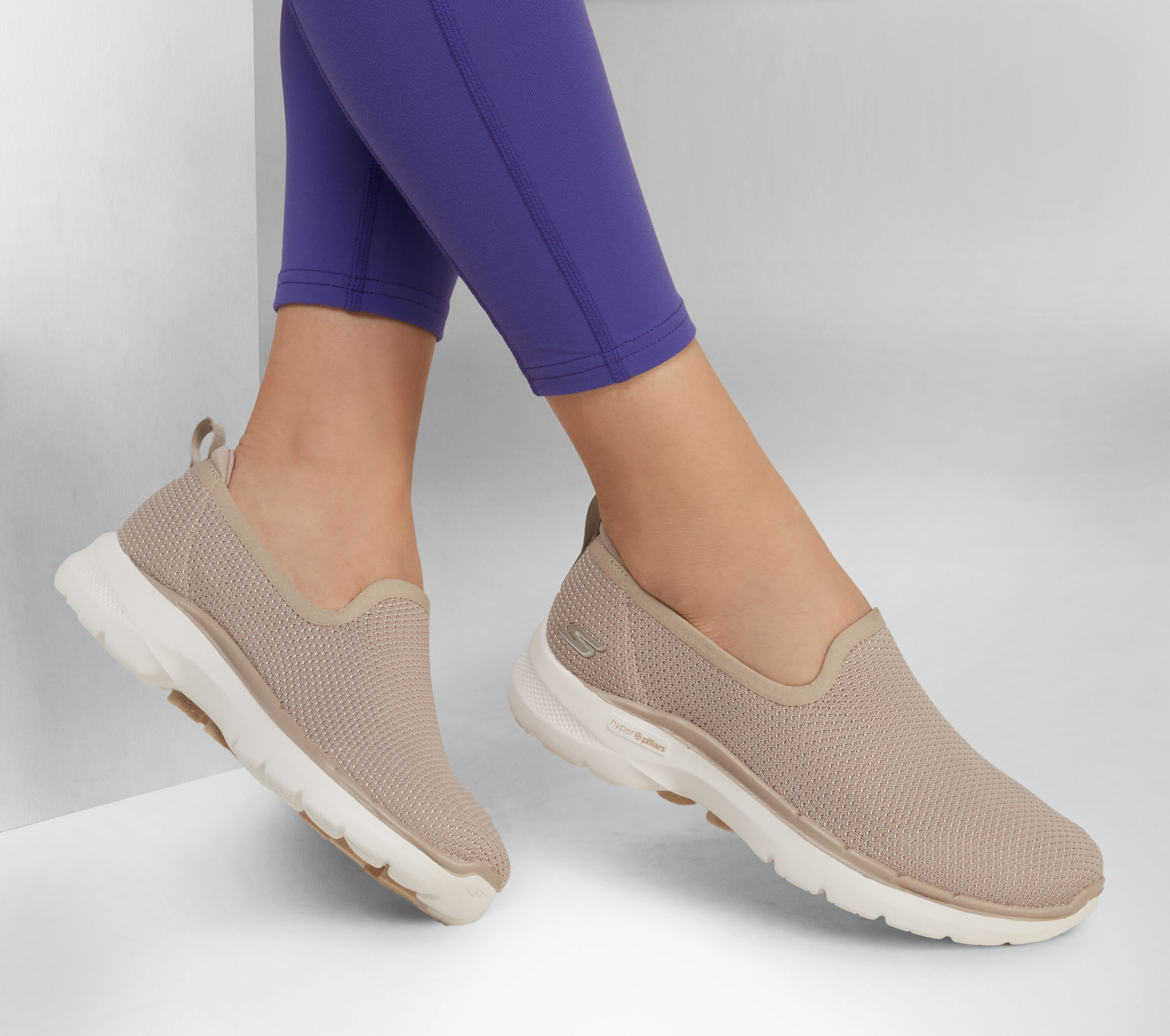 skechers go walk 6 clear virtue women's walking shoes