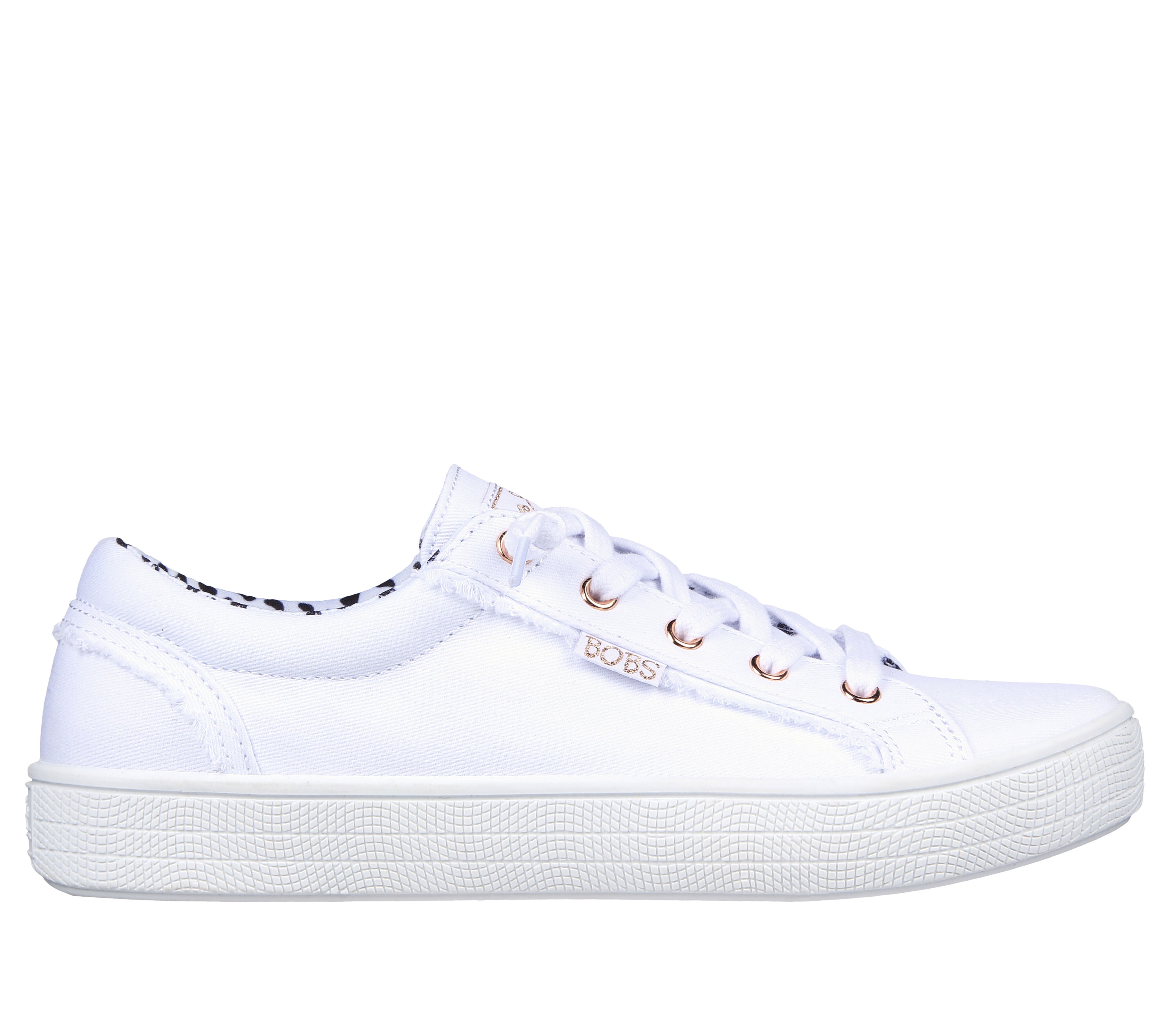 Skechers top bobs white
