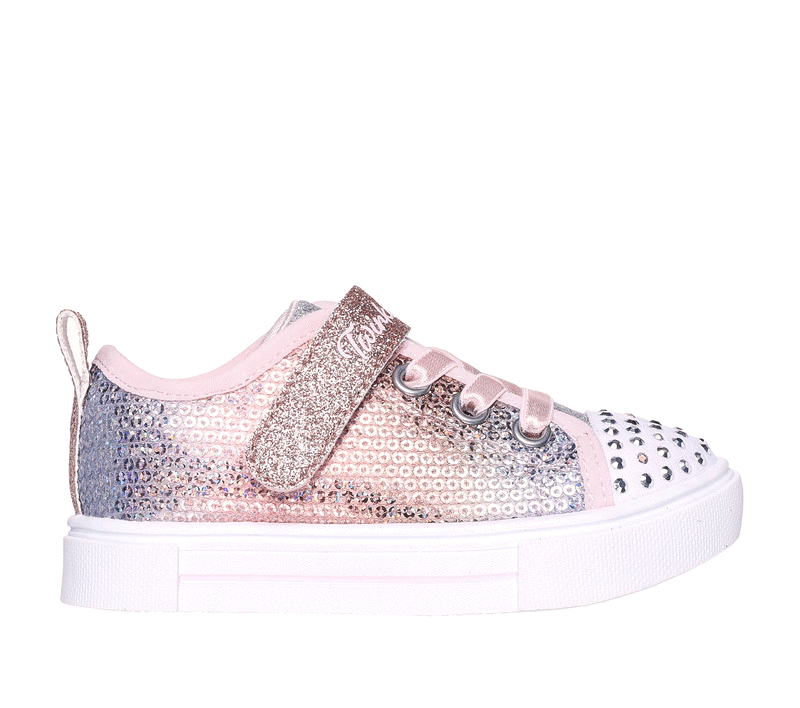 Skechers Twinkle Sparks Ice Toddler 10.0 Light Pink Multi WSS