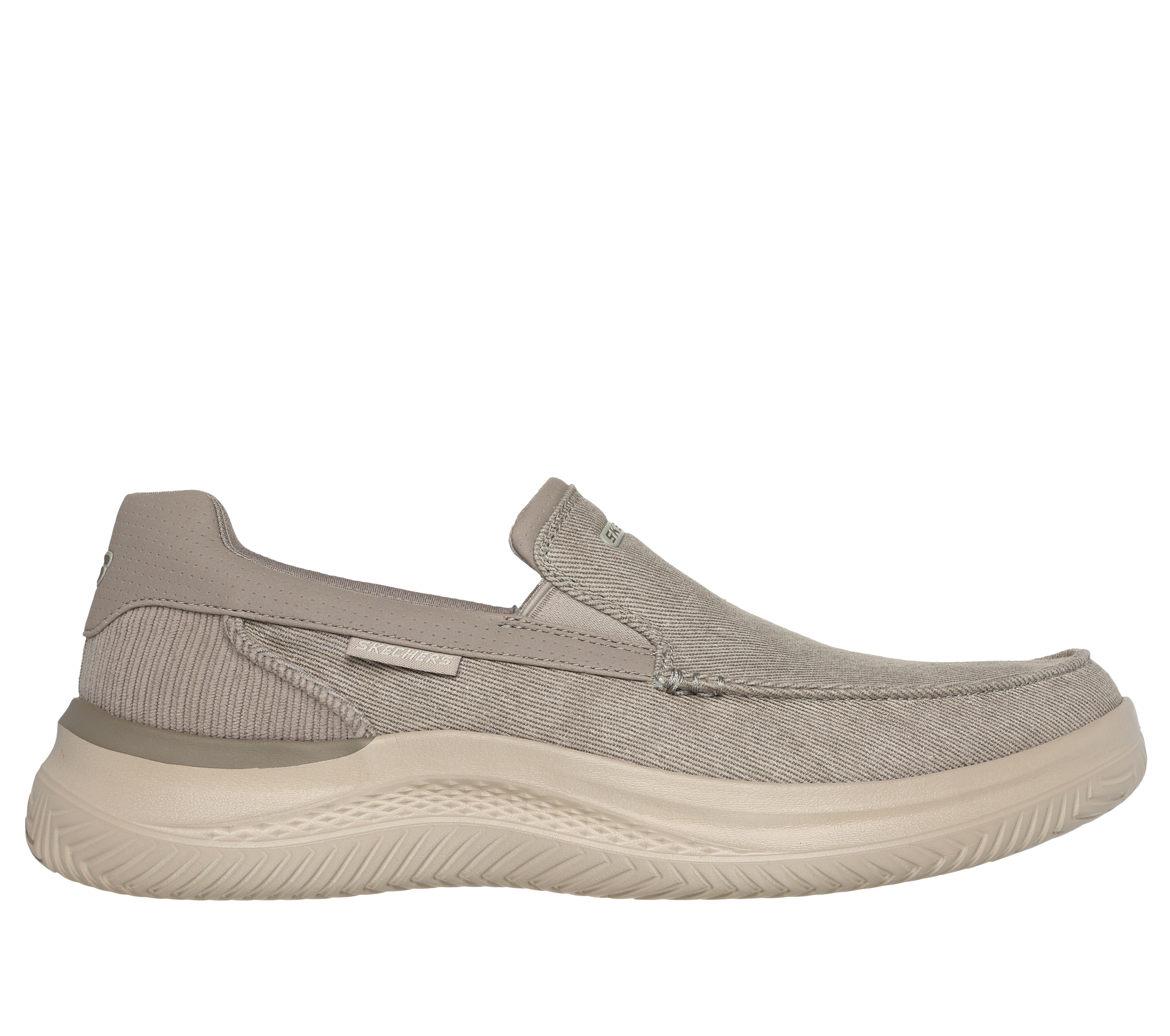 Skechers Hasting Slip On Shoes Grey US 9 Man